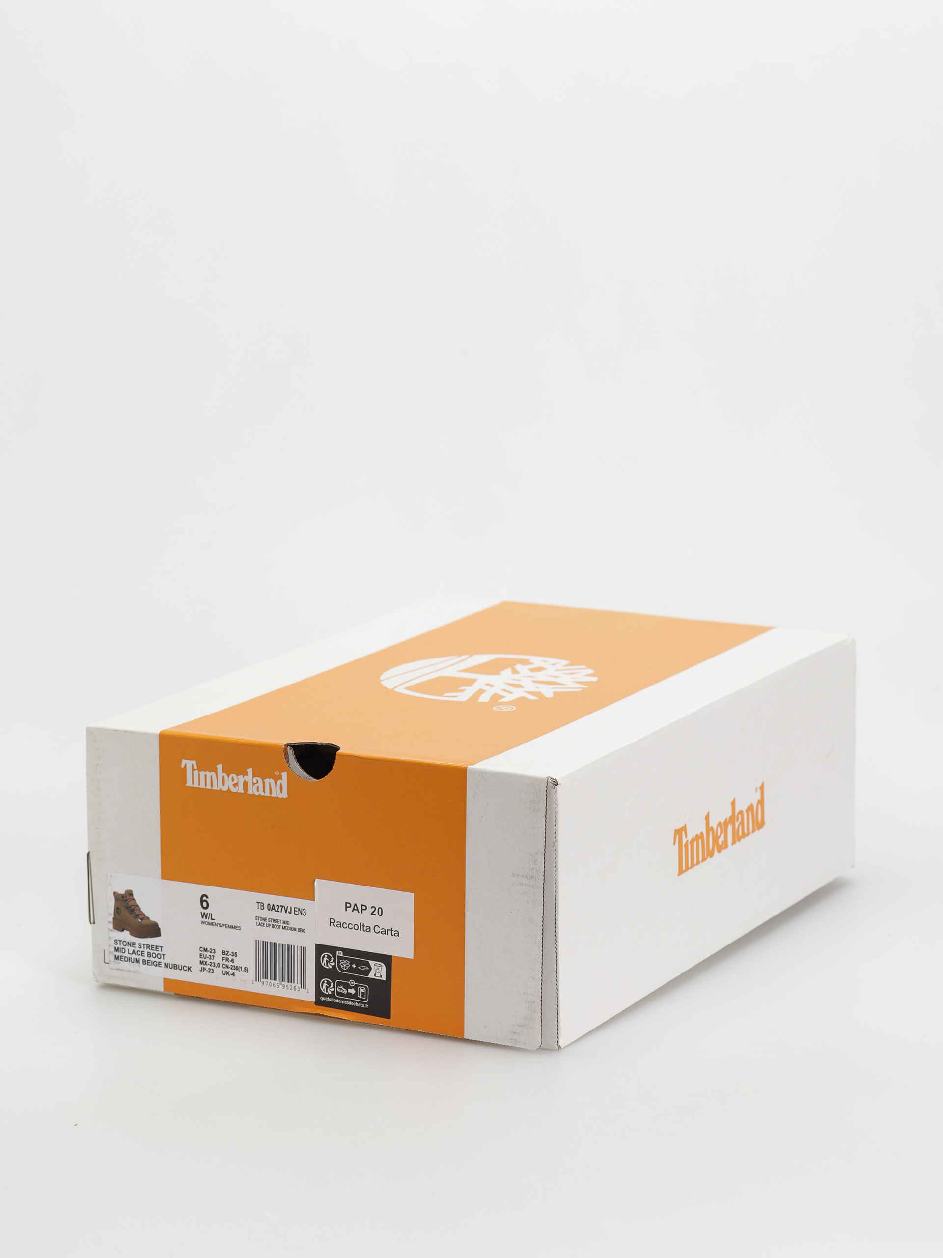 Timberland Stone Street Mid Wmn winter shoes (medium beige nubuck)