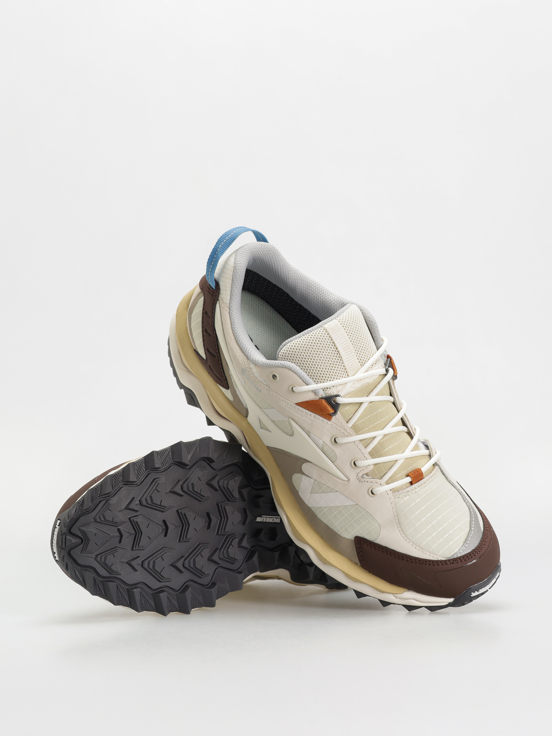 Mizuno Wave Mujin TL GTX Schuhe (summer sand/pristine/chicory coffee)