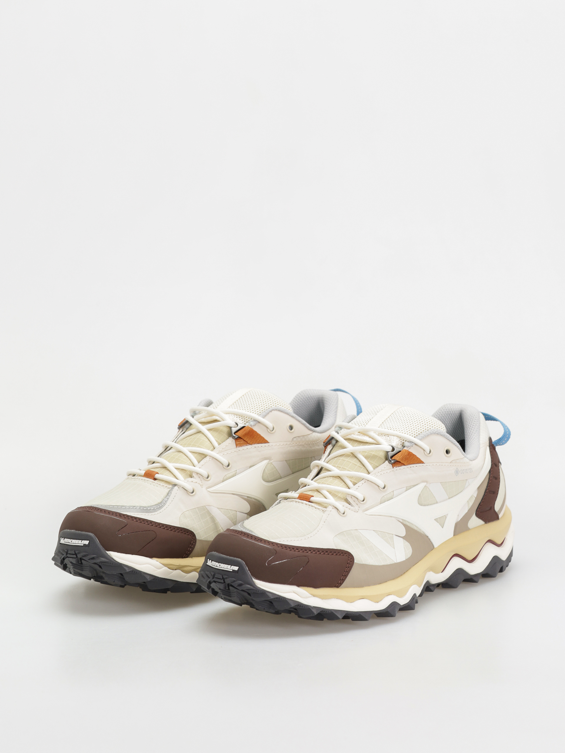 Mizuno Wave Mujin TL GTX Shoes (summer sand/pristine/chicory coffee)