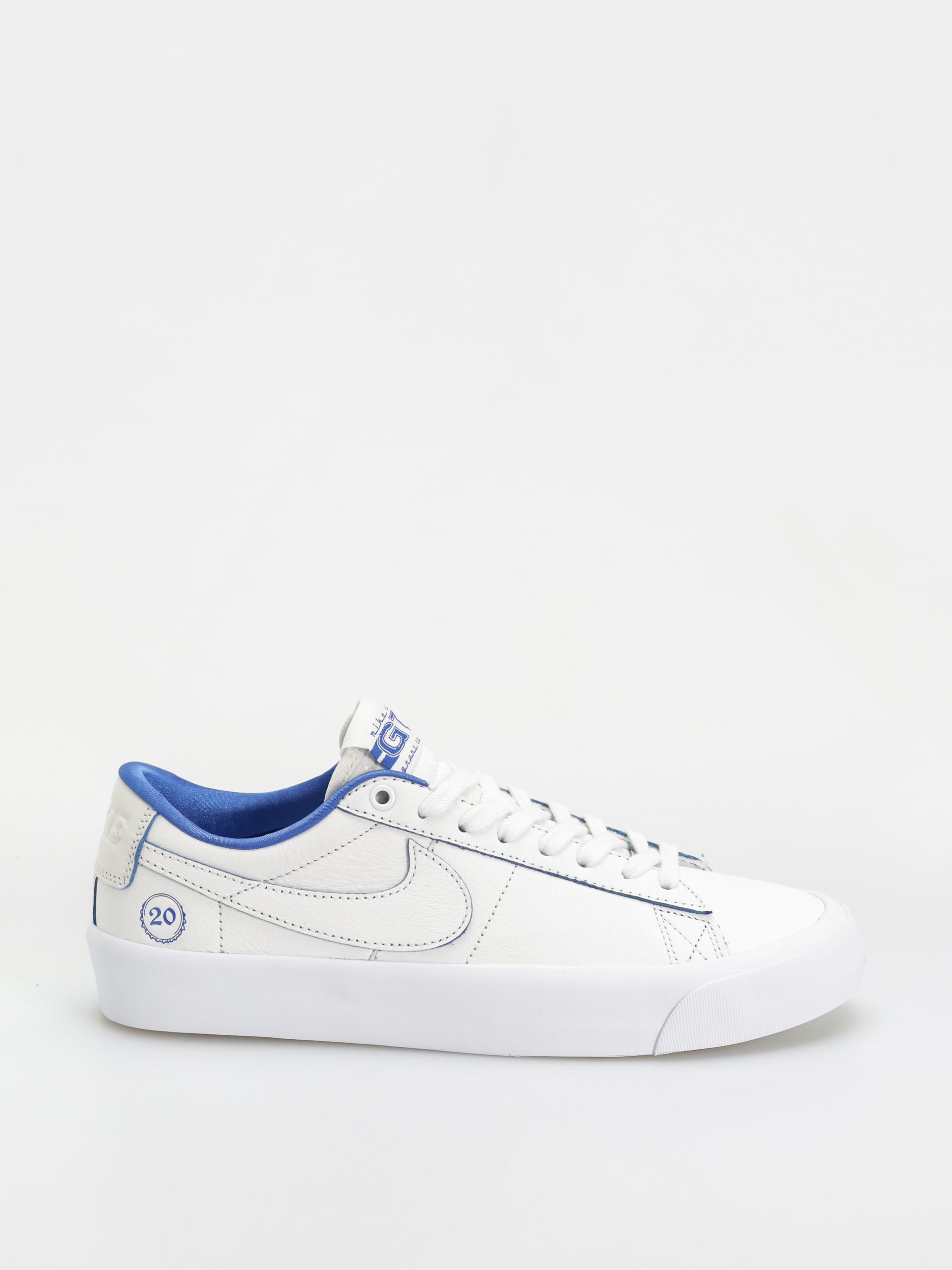 Nike SB Blazer Low Pro Gt Prm Schuhe (summit white/game royal summit white)