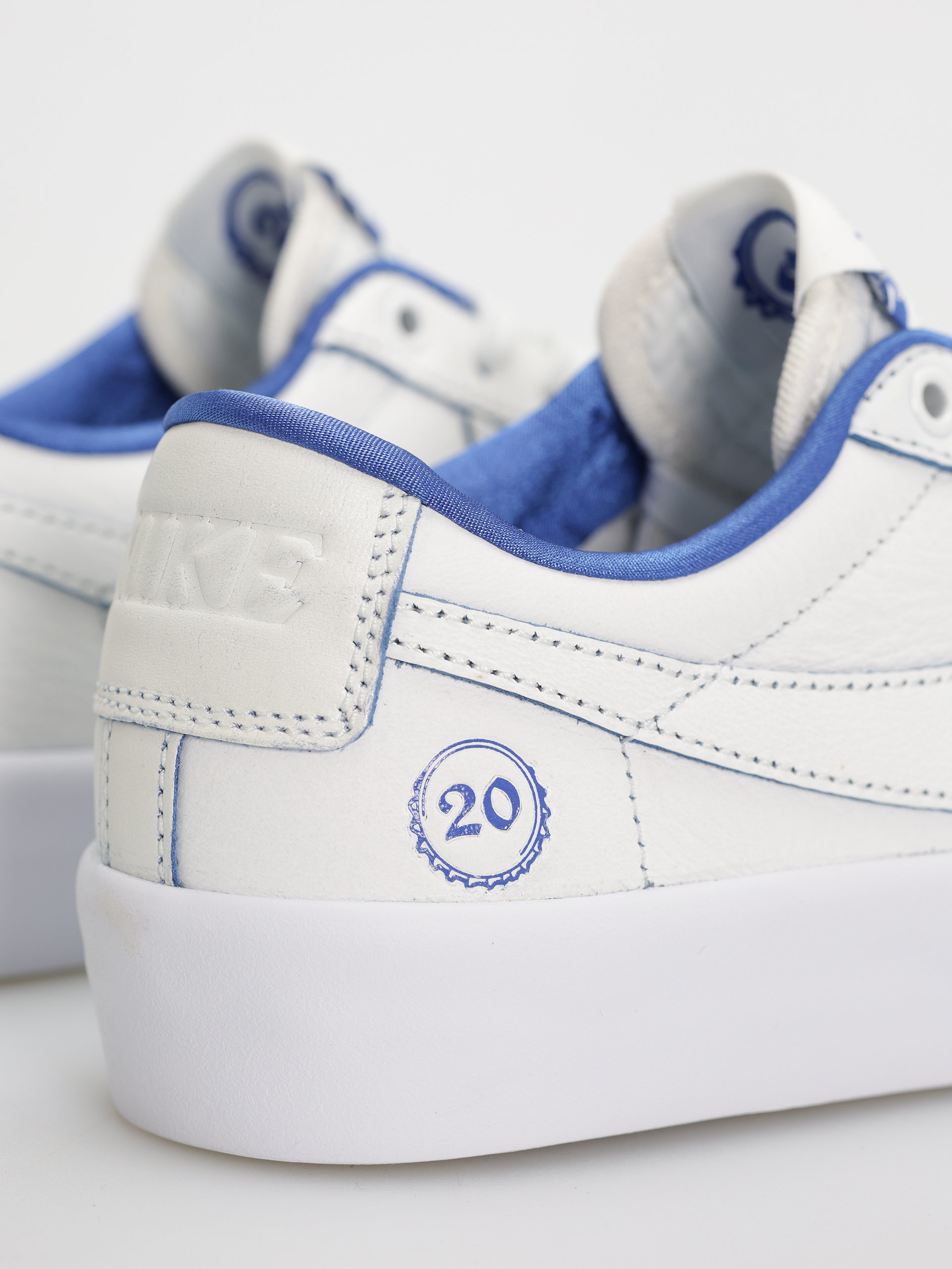 Nike SB Blazer Low Pro Gt Prm Schuhe (summit white/game royal summit white)