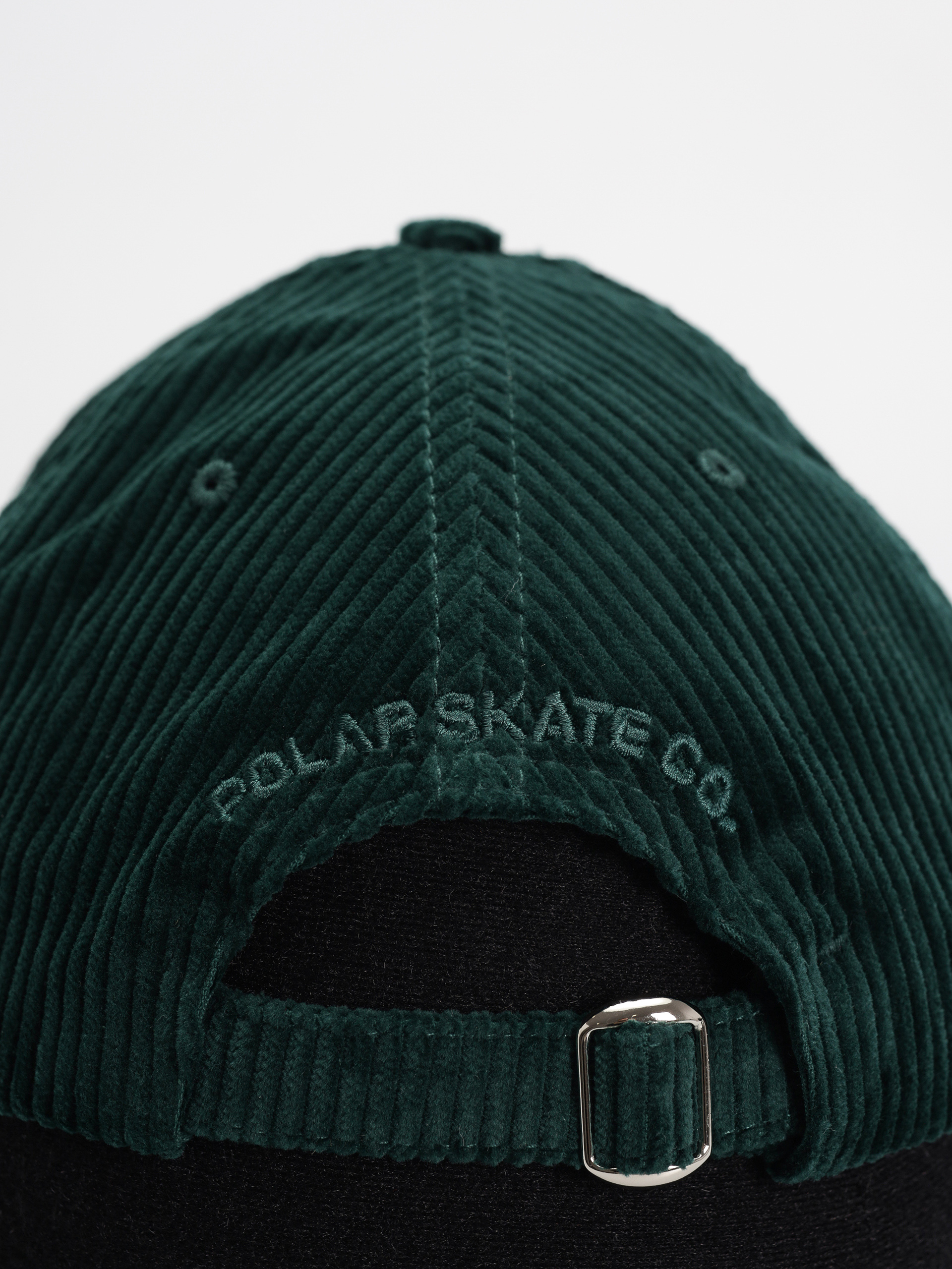 Polar Skate Sai Cord Cap (dark emerald)