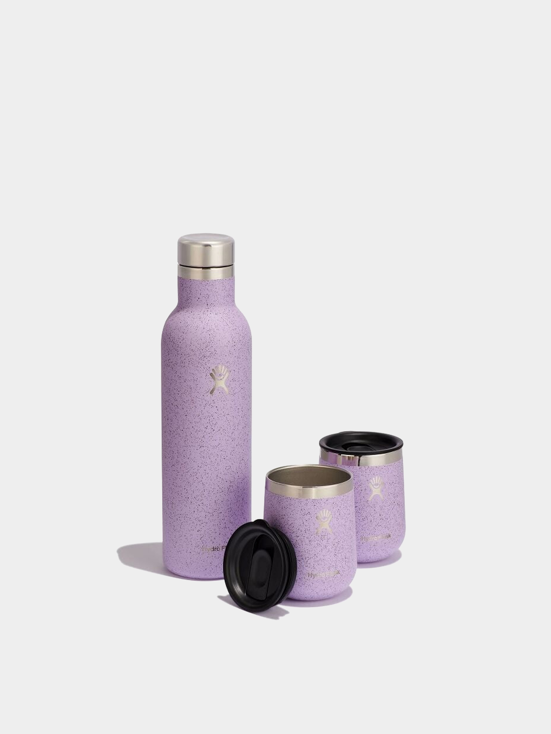 Hydro Flask Flasche Wine Bottle H24 Bundle (lavender)