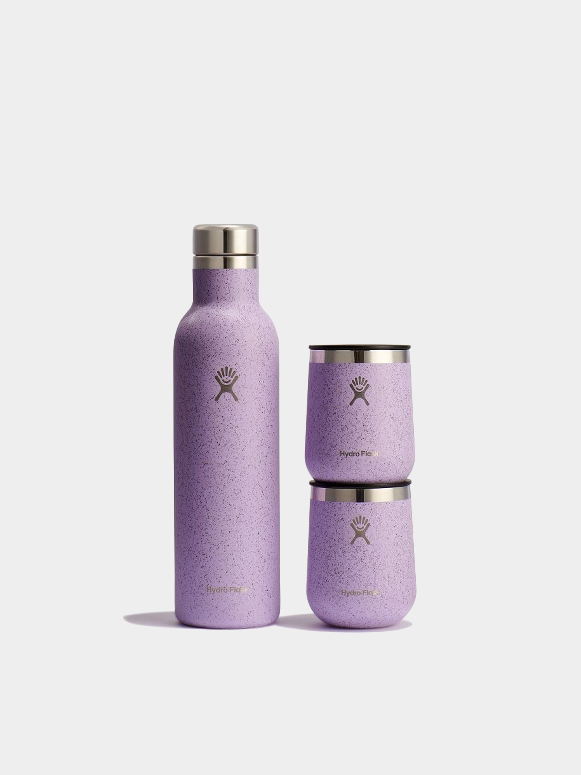 Hydro Flask Bottle Wine Bottle H24 Bundle (lavender)