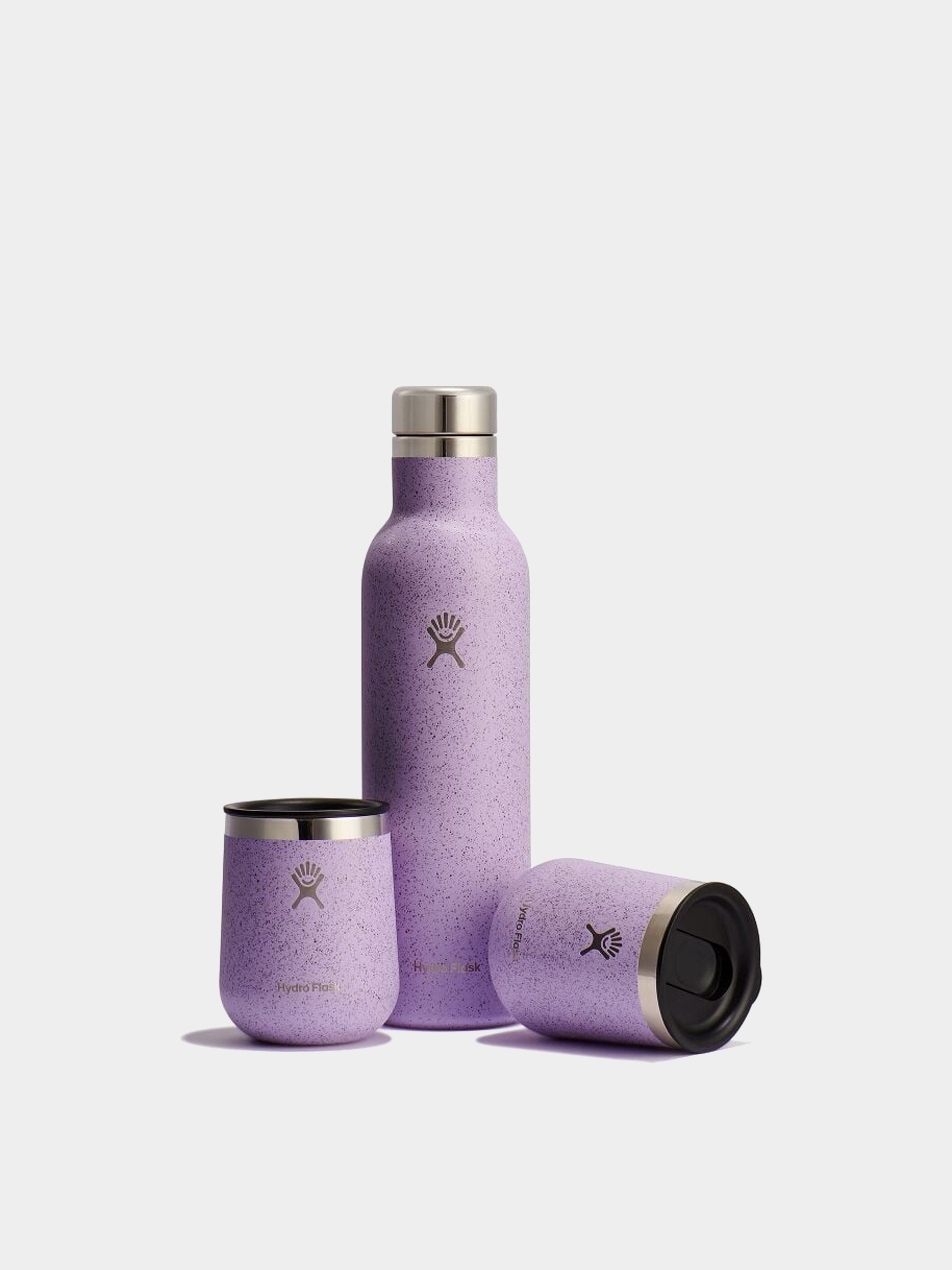 Hydro Flask Flasche Wine Bottle H24 Bundle (lavender)