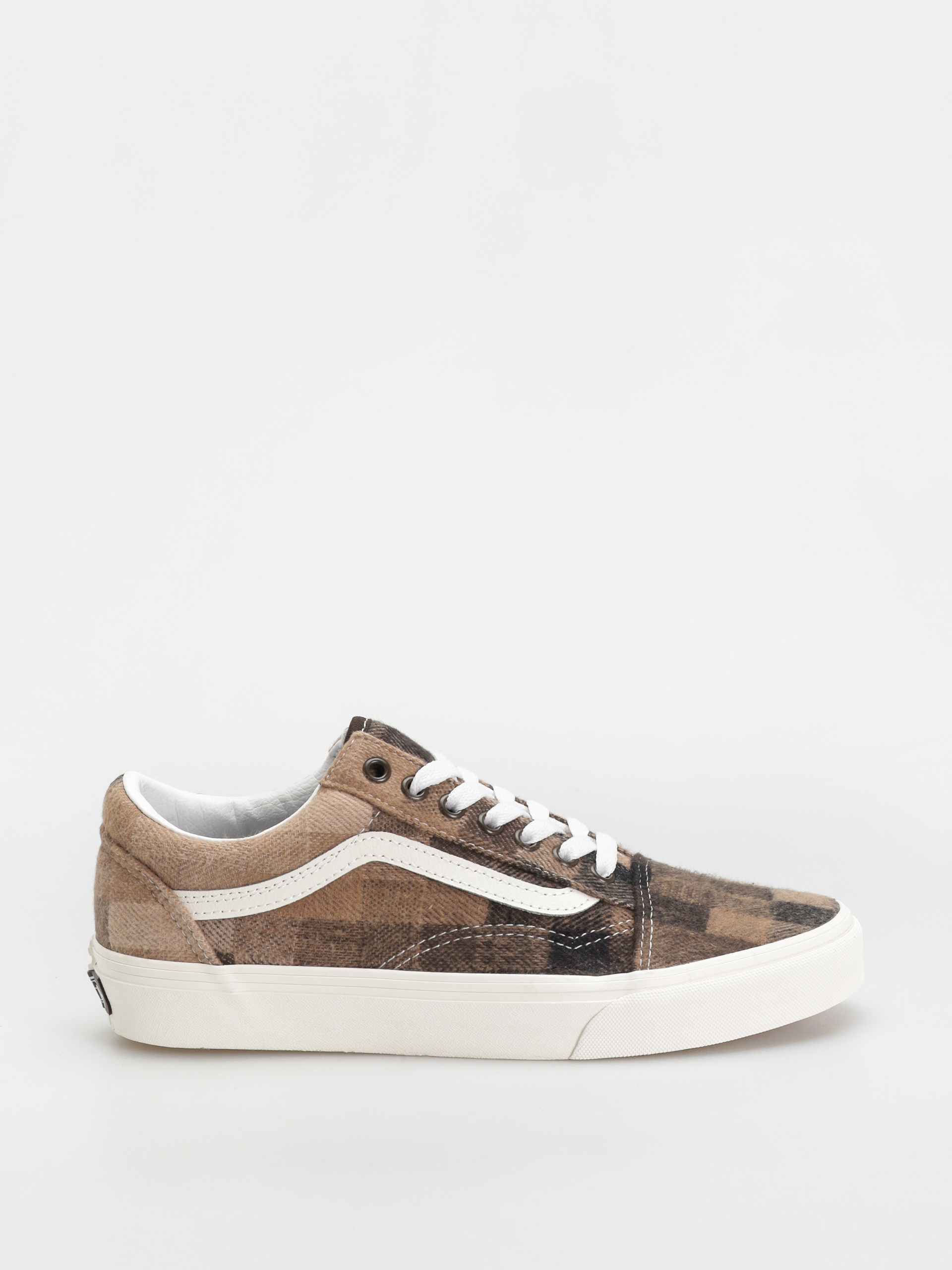 Vans Old Skool Schuhe Braun (sweater check brown)