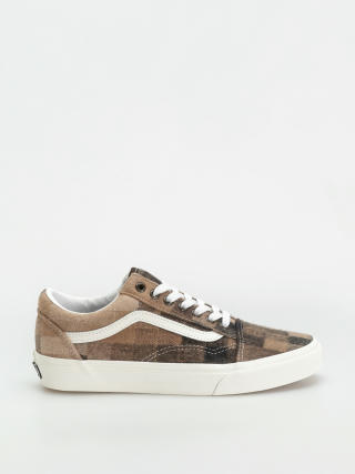 Vans Old Skool Schuhe (sweater check brown)