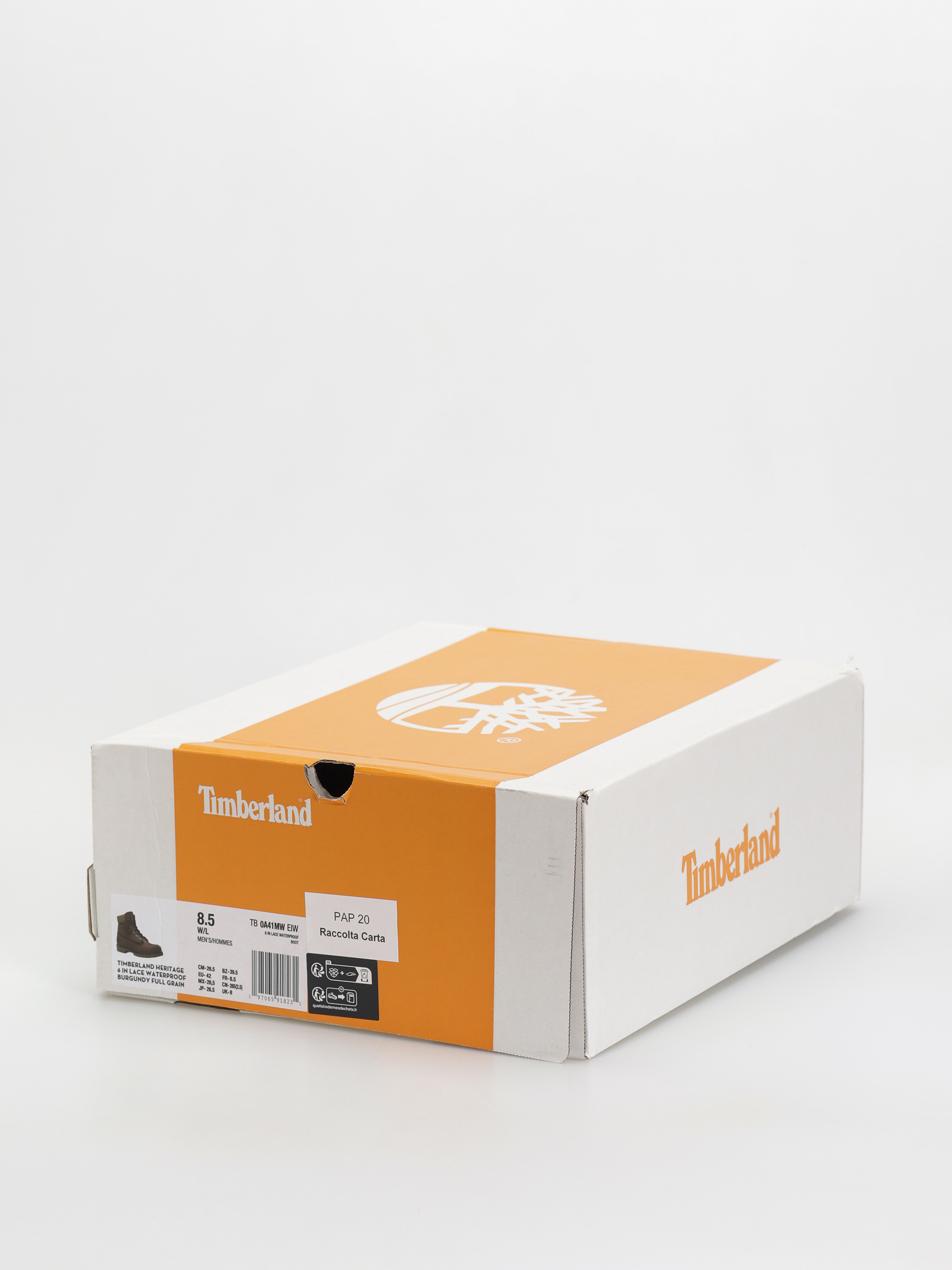 Timberland Heritage 6 Inch winter shoes (burgundy full grain)