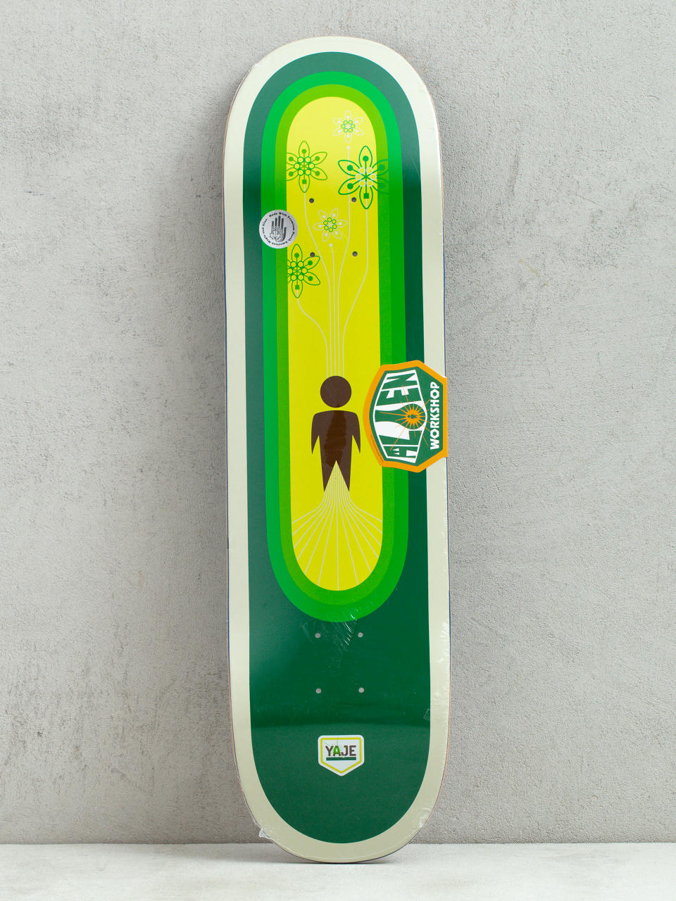 Alienworkshop Yaje Cado Deck (beige/green)