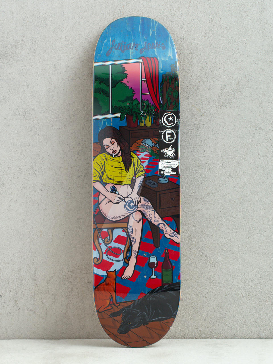 Foundation Julian Tattoo Deck (blue)