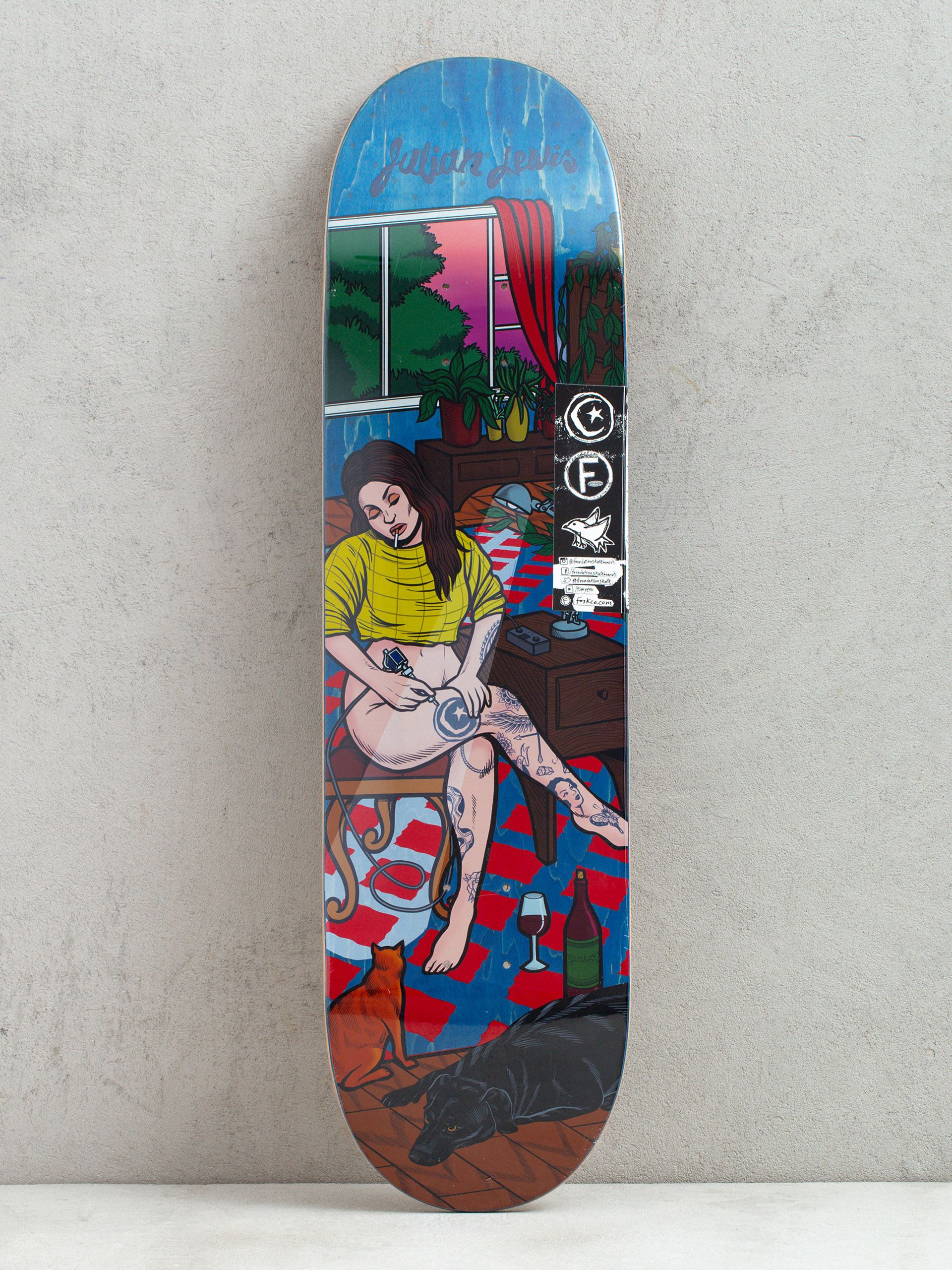 Foundation Julian Tattoo Deck (blue)