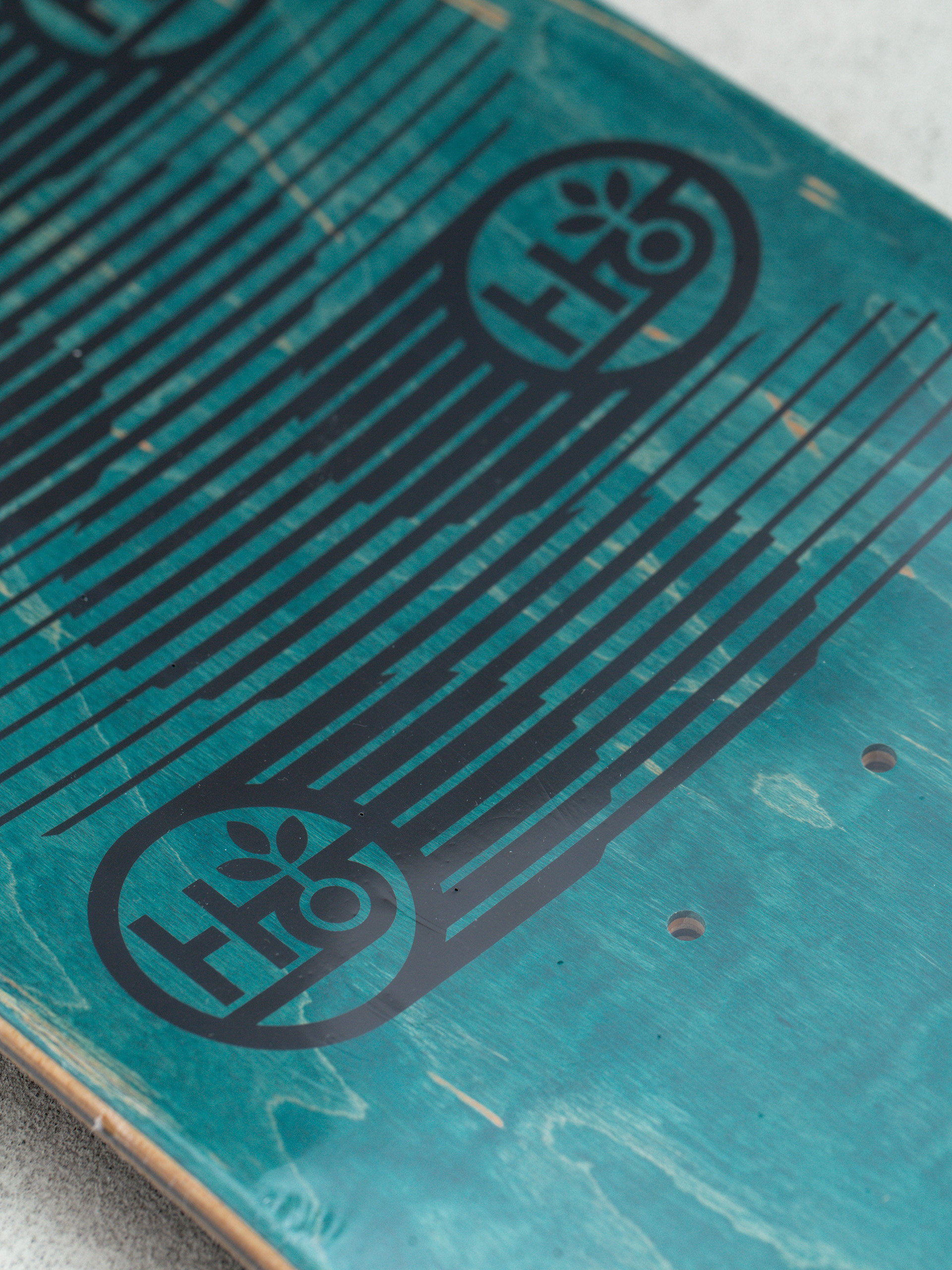 Habitat Transit Logo Deck (black)