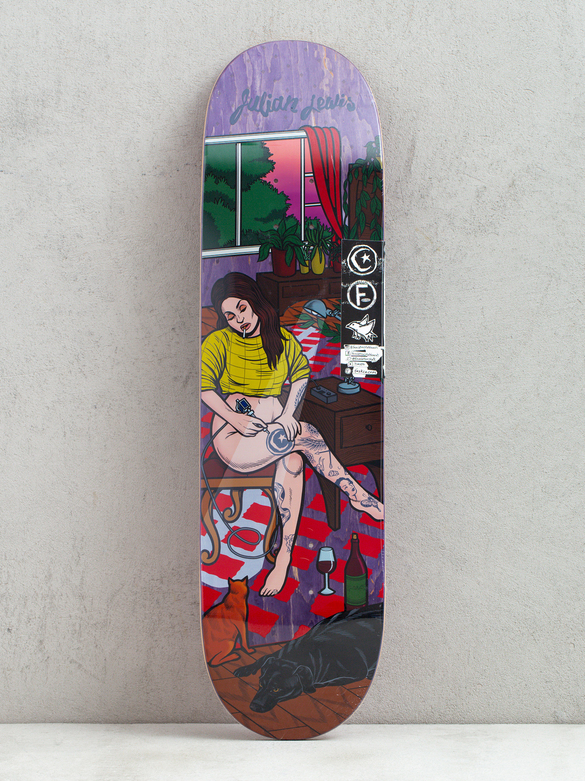 Foundation Julian Tattoo Deck (purple)