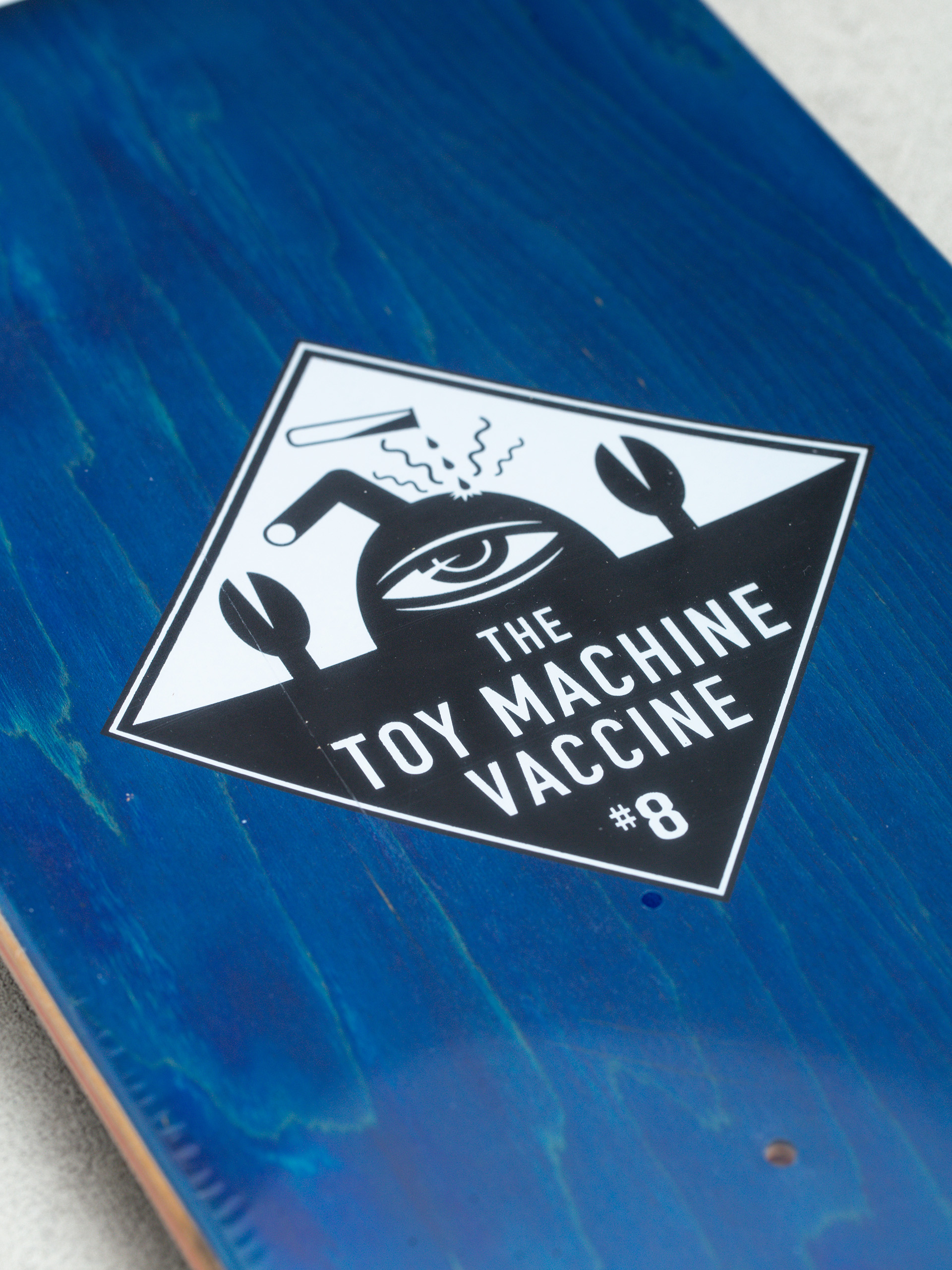 Toy Machine Skeleton Monster Deck (black)