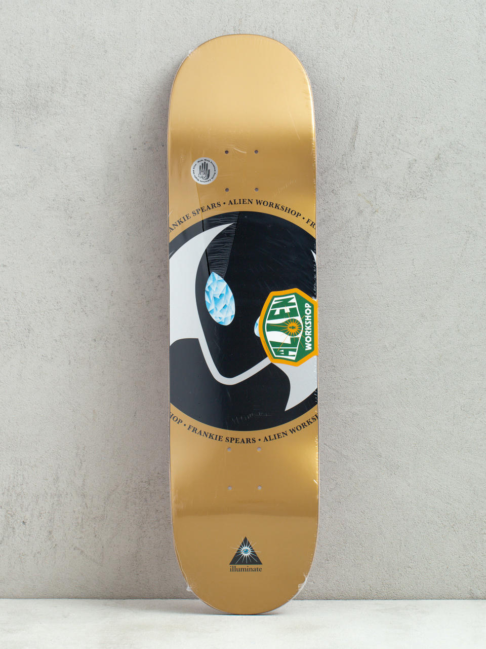 Alienworkshop Deck Frankie Dot Illuminate (gold)