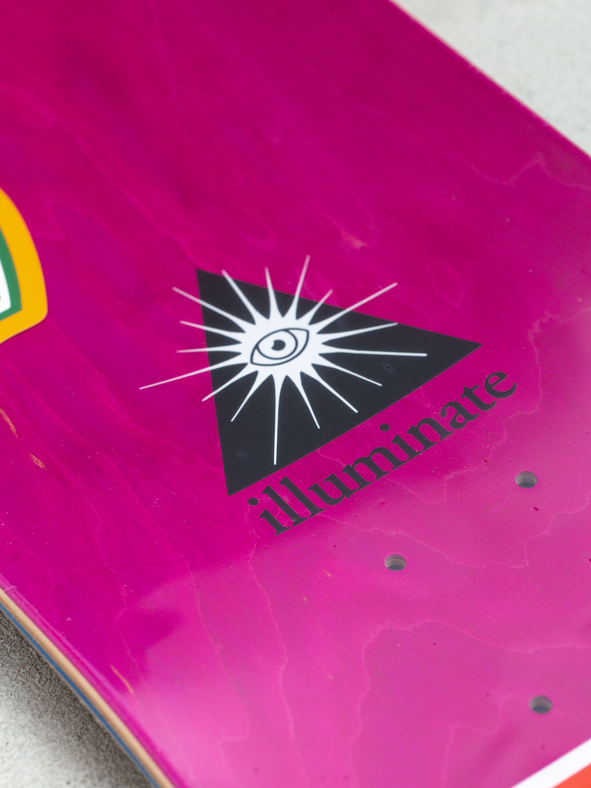 Alienworkshop Deck Frankie Dot Illuminate (gold)