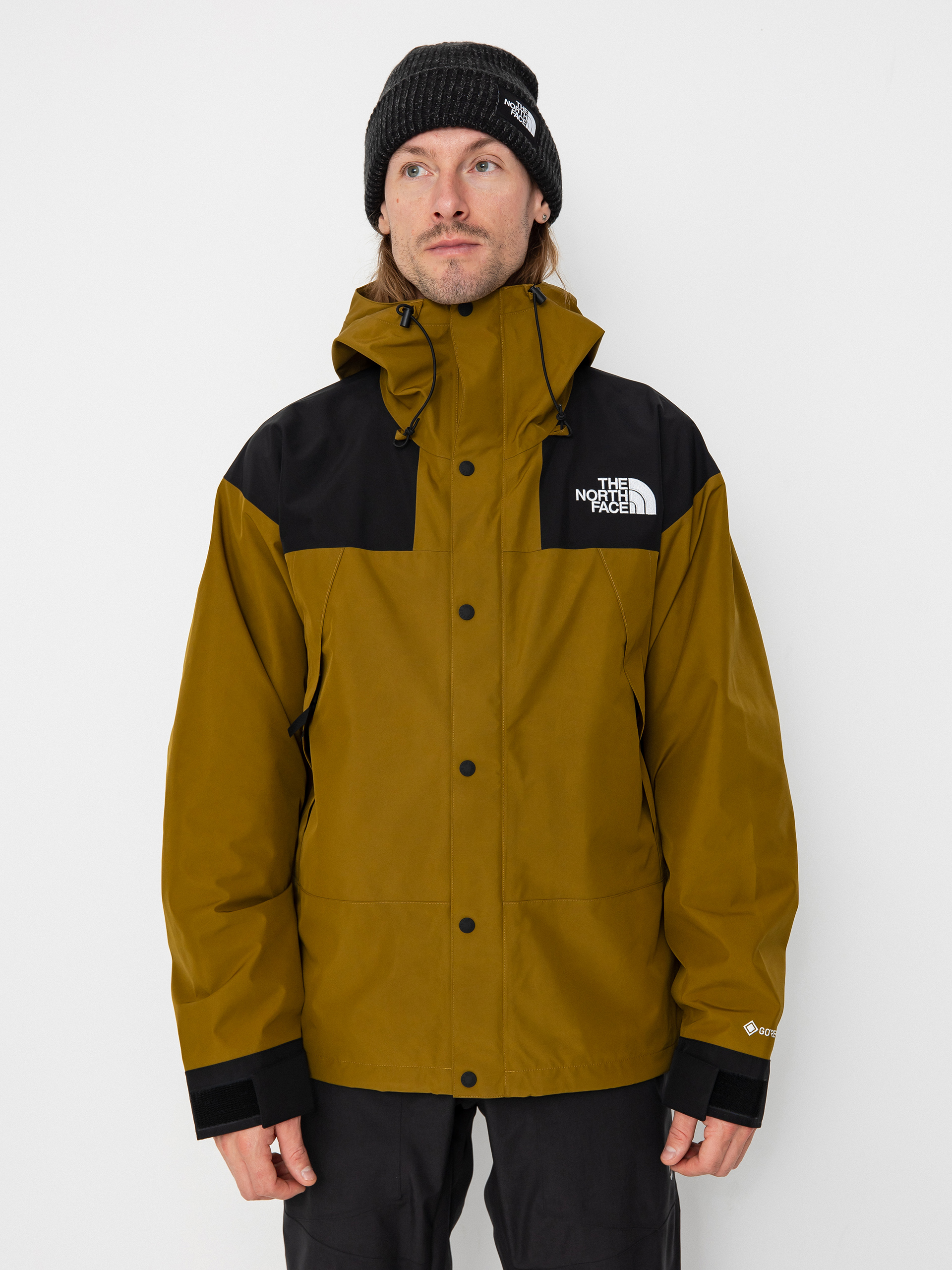 The North Face Gtx Mtn Jacke - Grün (moss green/tnf black)