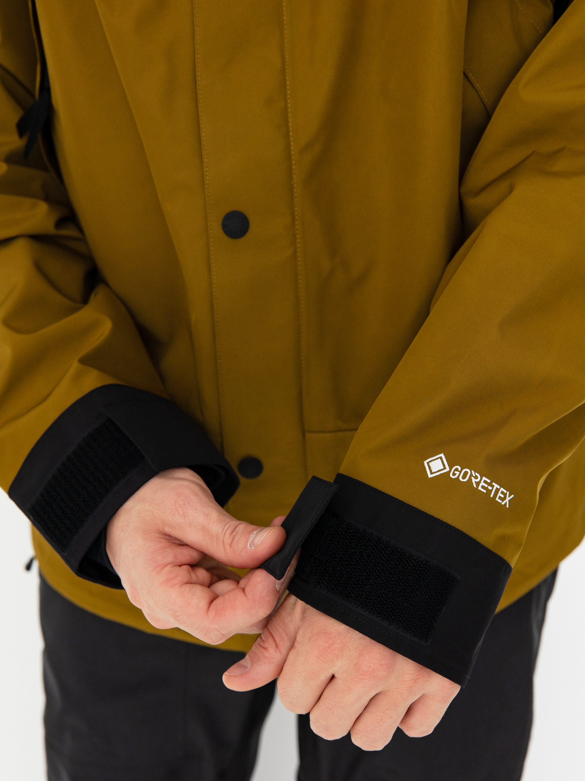The North Face Gtx Mtn Jacke (moss green/tnf black)