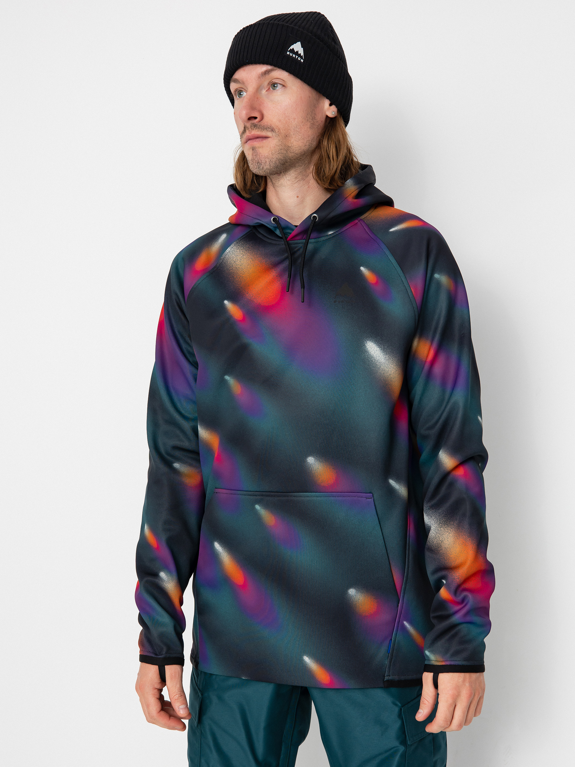 Mens Burton Active sweatshirt Crown Weatherproof HD (comets)