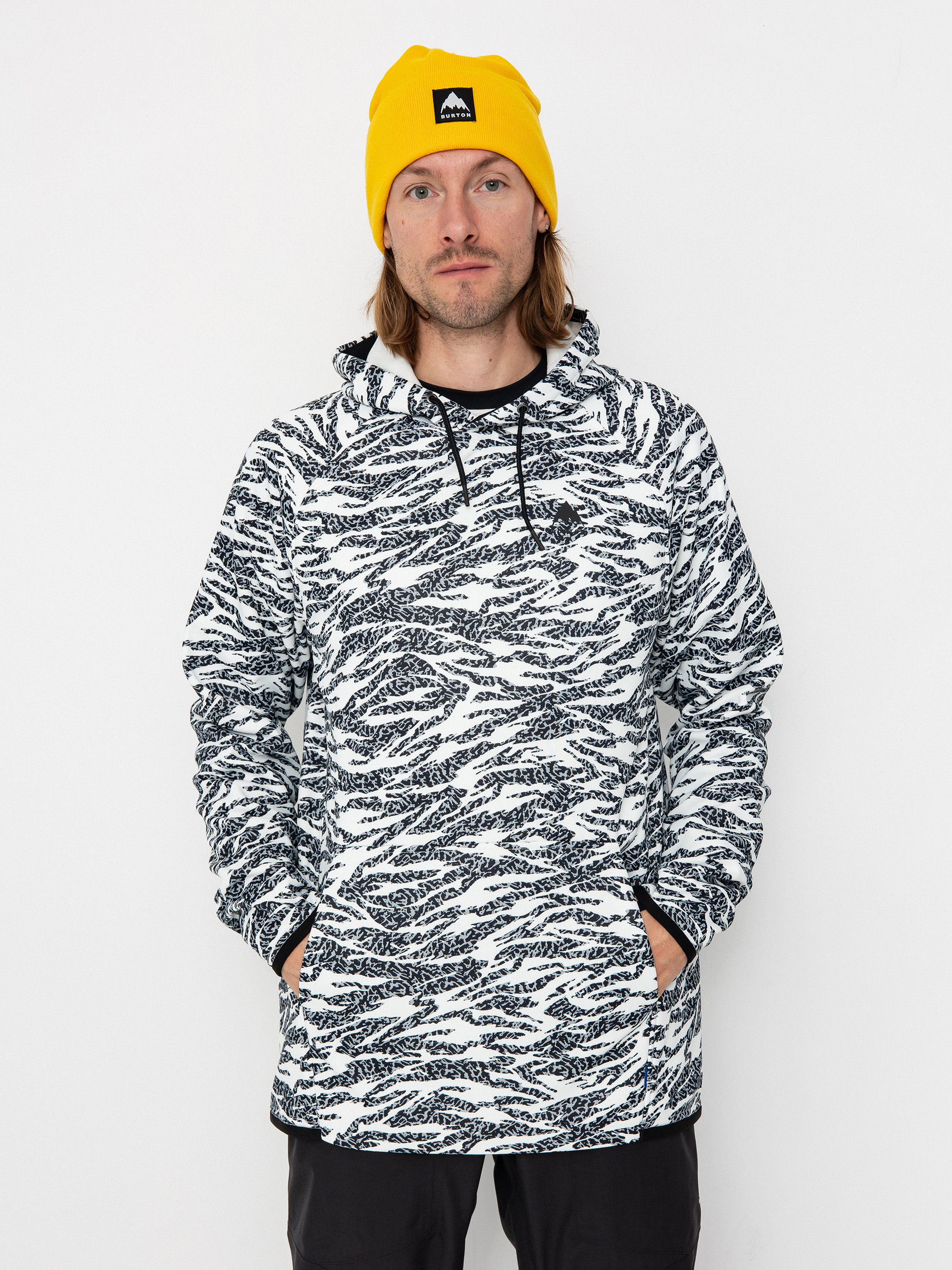 Burton Aktives Sweatshirt Crown Weatherproof HD (zebra camo)