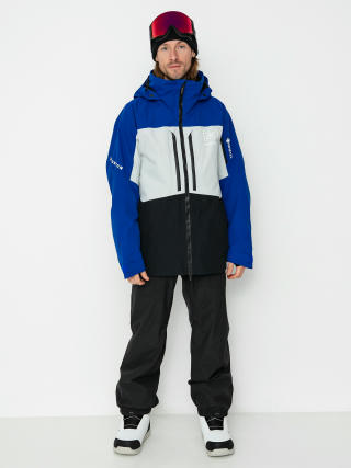 Burton Snowboard Jacke Ak Gore Tex Swash (jake blue/gray cloud/true black)