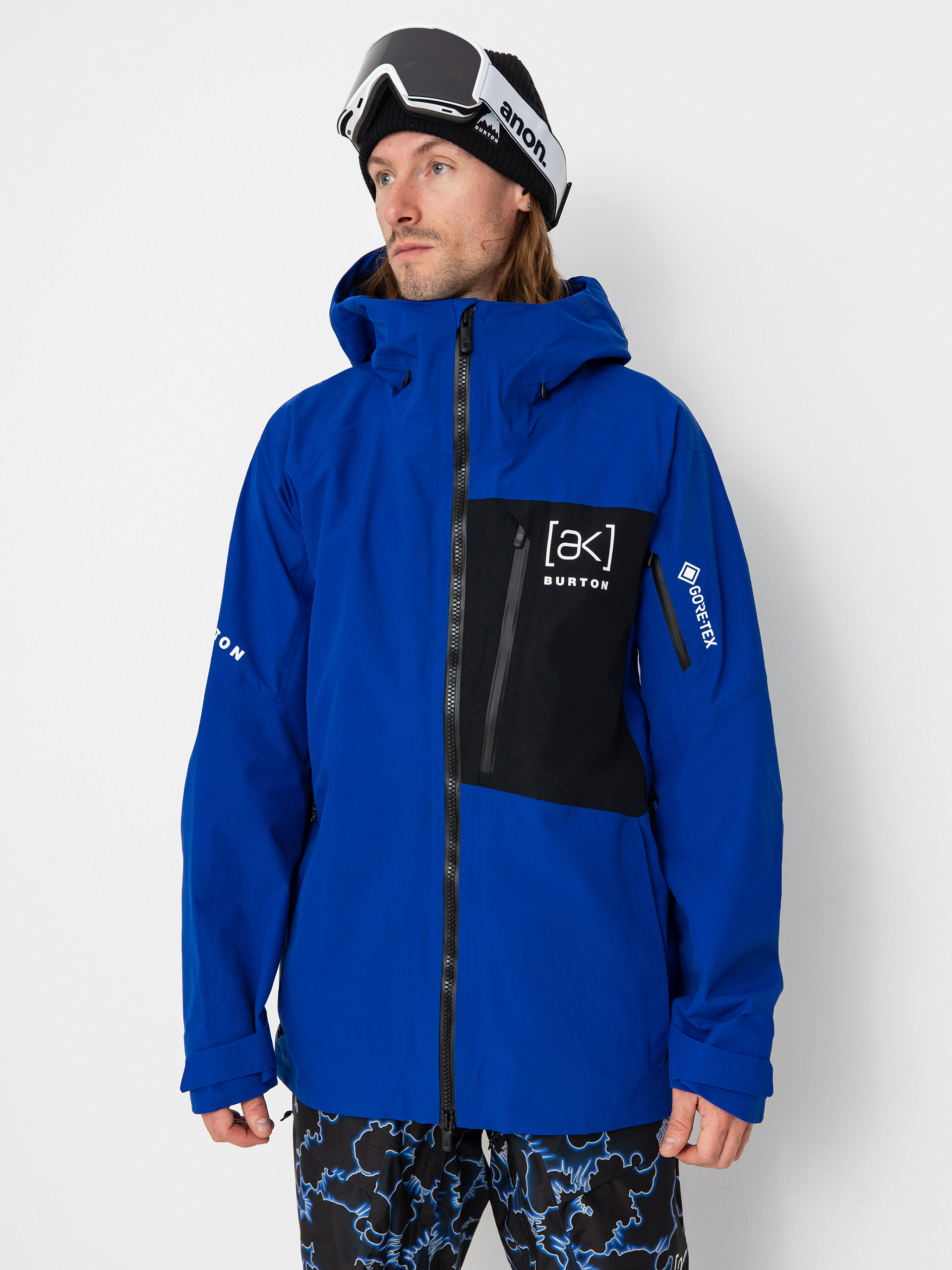 Mens Burton Snowboard jacket Ak Gore Tex Cyclic (jake blue/true black)
