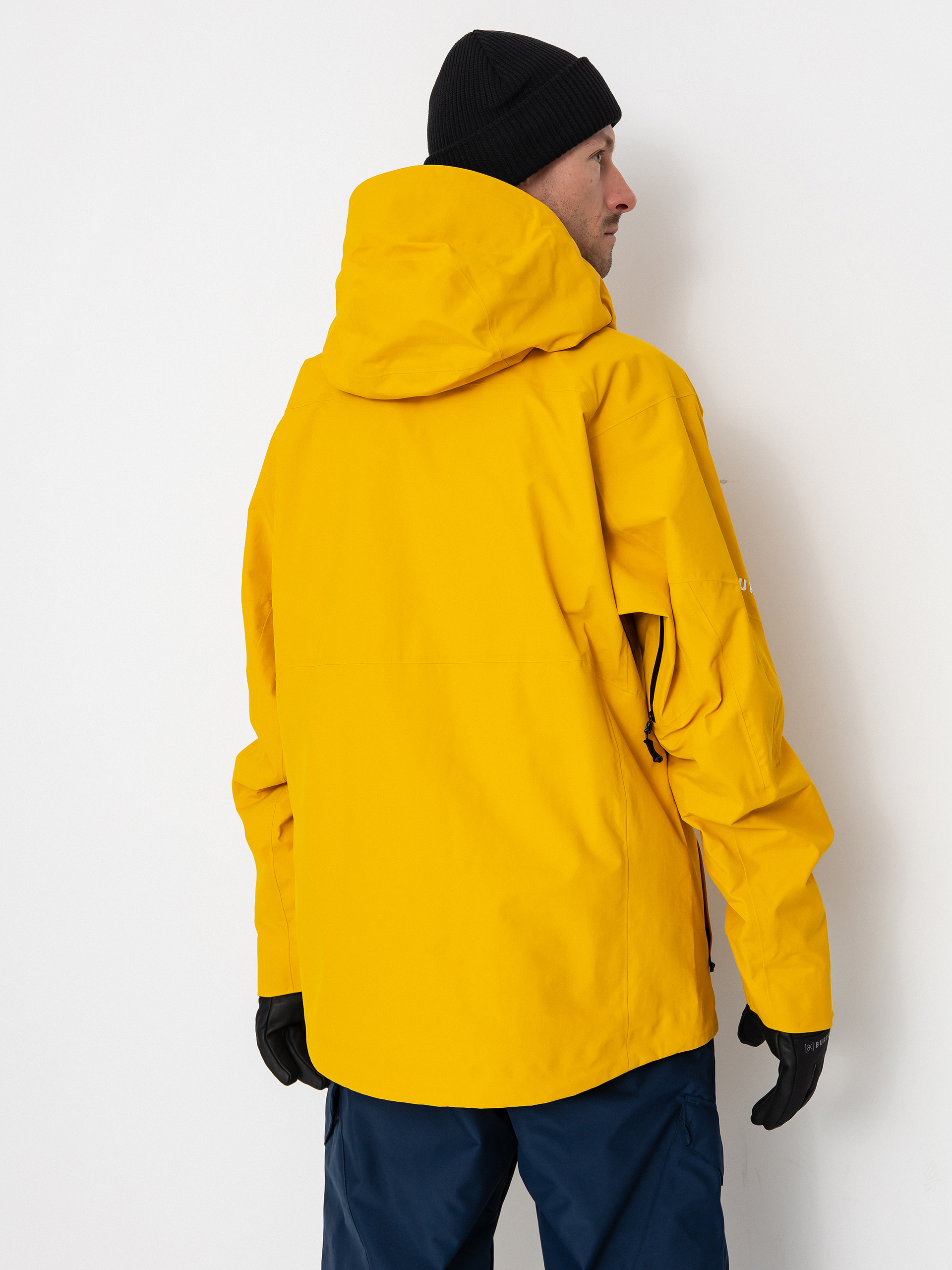 Mens Burton Snowboard jacket Ak Gore Tex Cyclic (goldenrod/dusty blue)