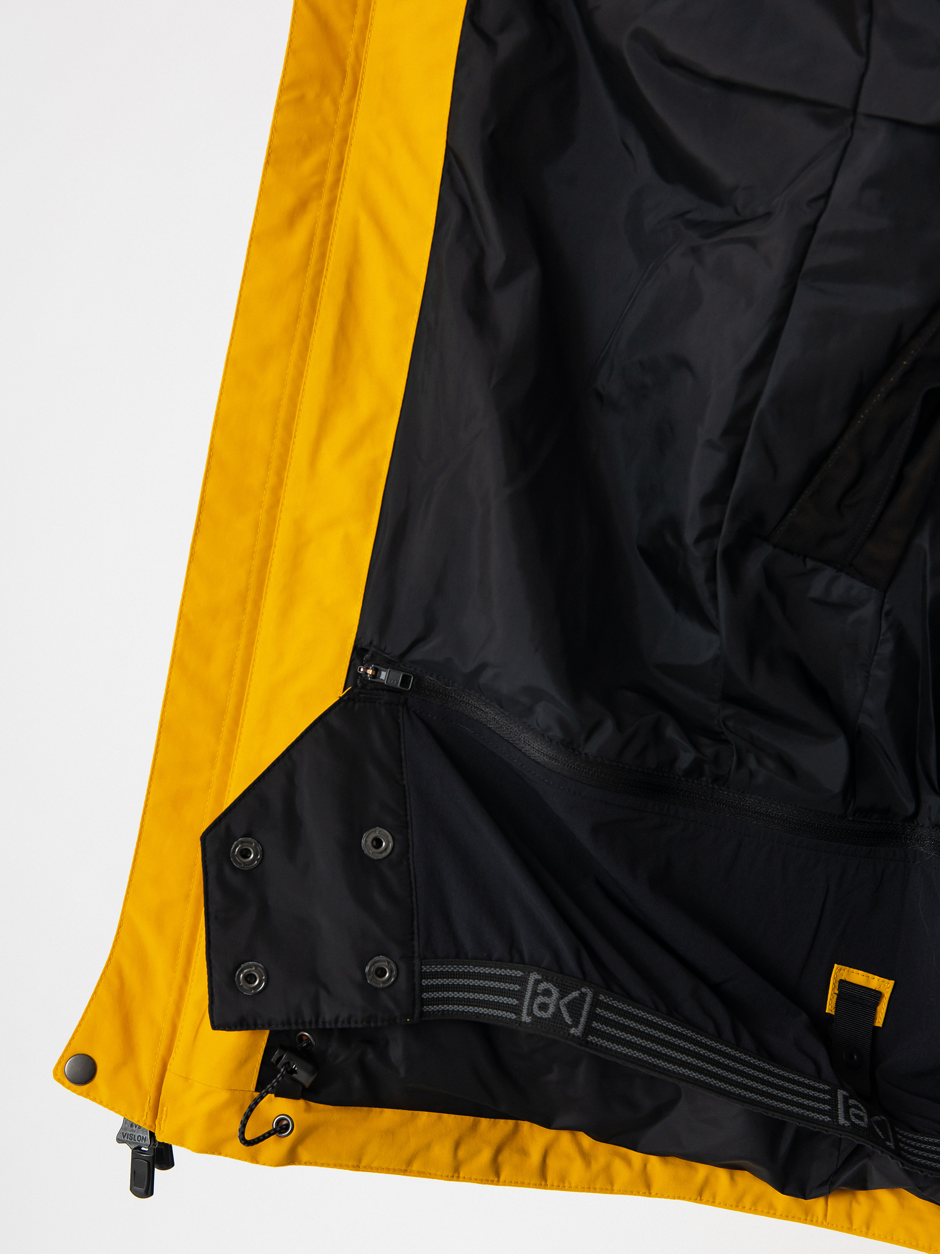 Mens Burton Snowboard jacket Ak Gore Tex Cyclic (goldenrod/dusty blue)