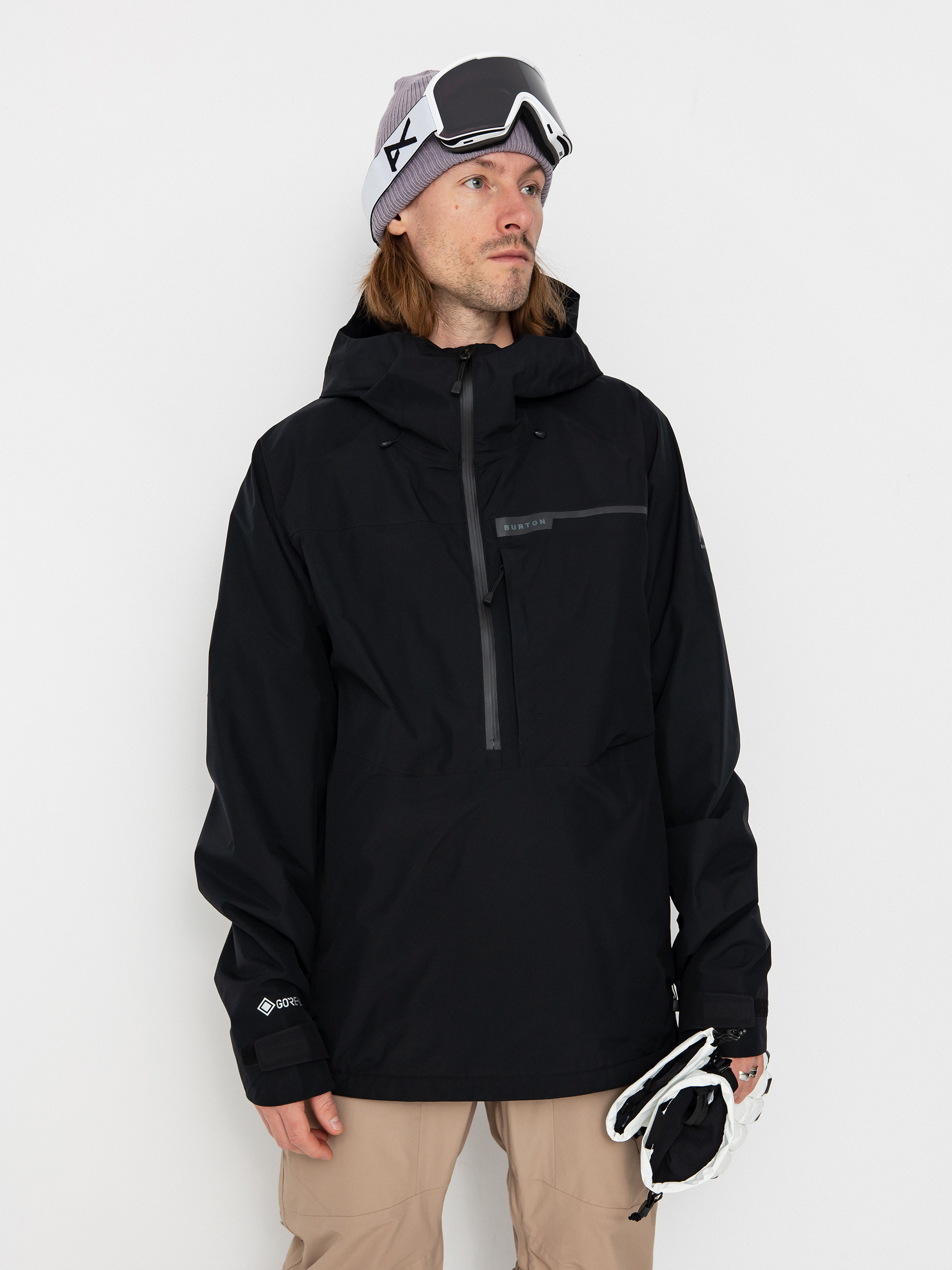 Burton Snowboard jacket Pillowline Gore Tex Anorak - black (true