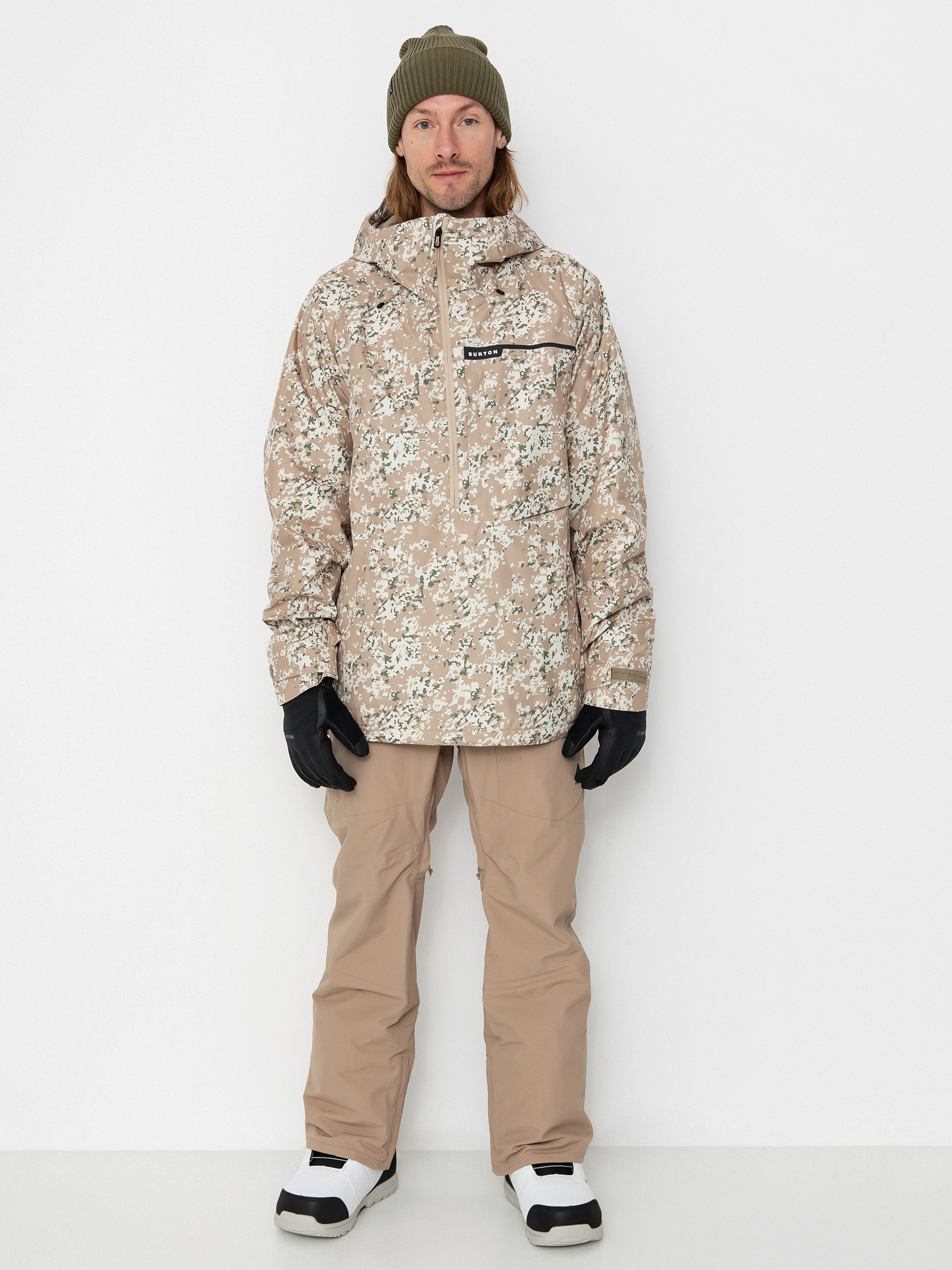 Burton Snowboard Jacke Pillowline Gore Tex Anorak (snowfall camo)