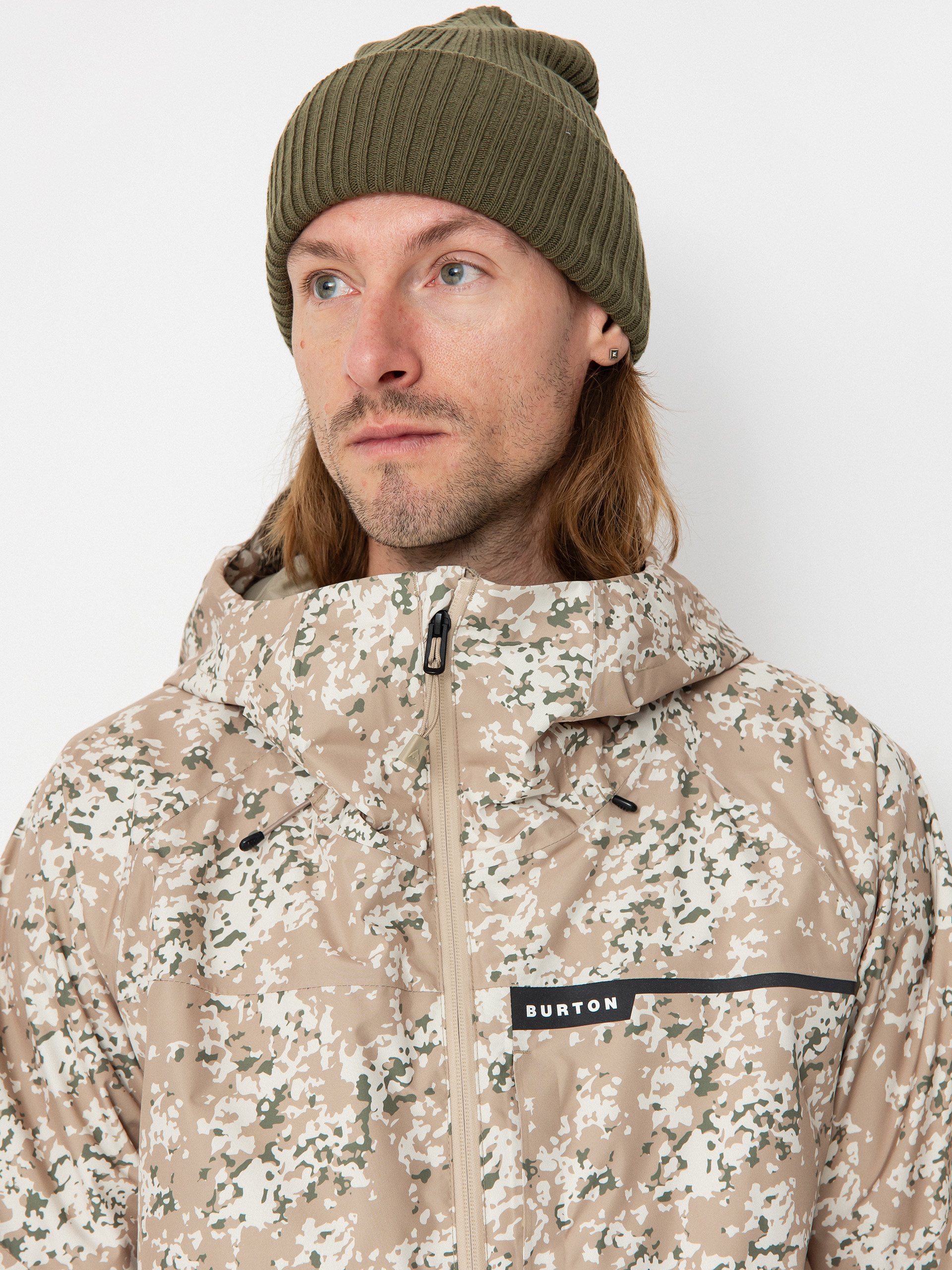 Burton Snowboard jacket Pillowline Gore Tex Anorak - camo