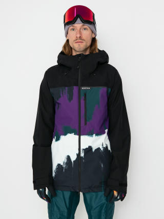 Burton Snowboard Jacke Lodgepole (true black/forest chalk)