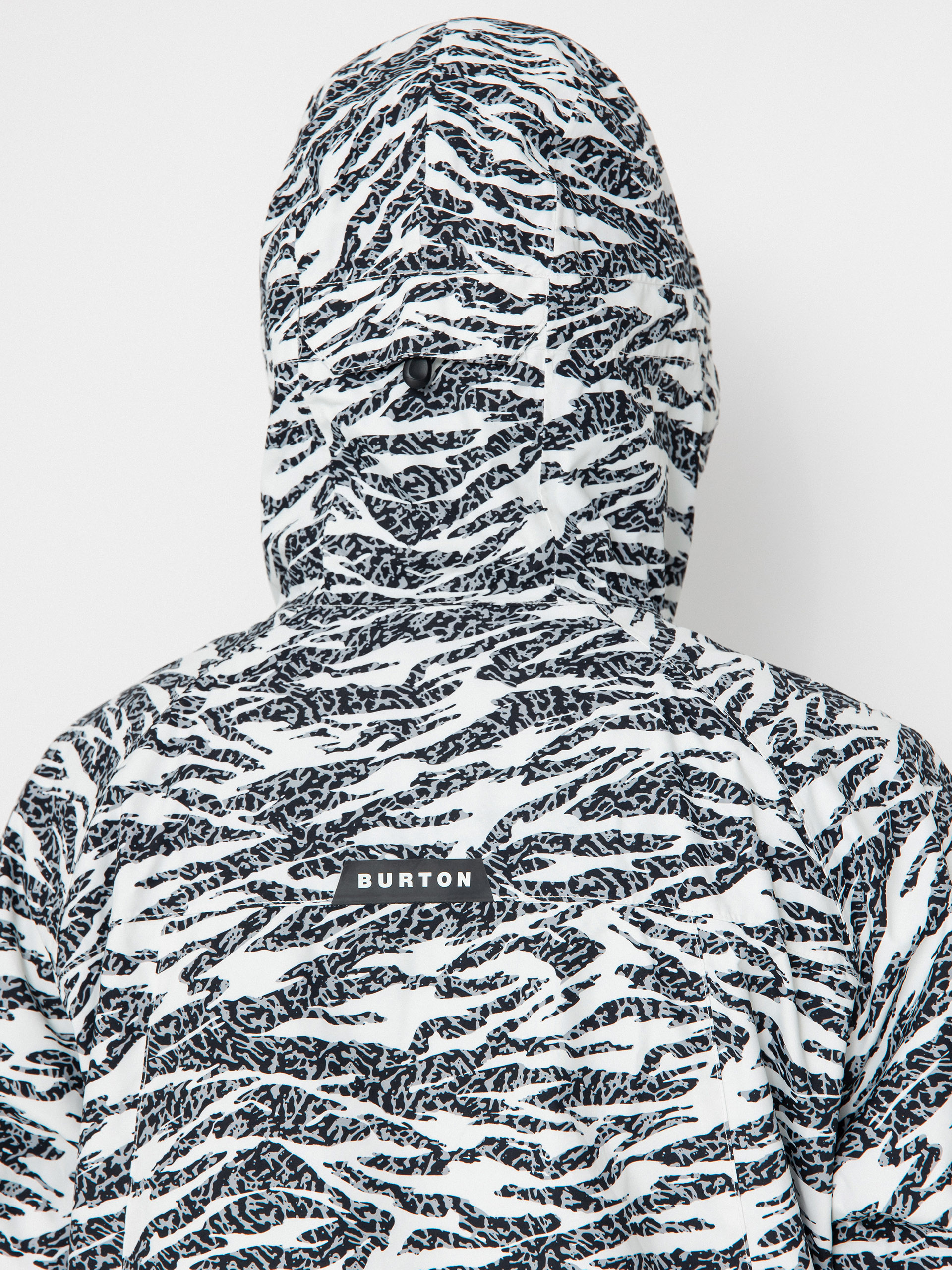 Mens Burton Snowboard jacket Lodgepole (zebra camo)