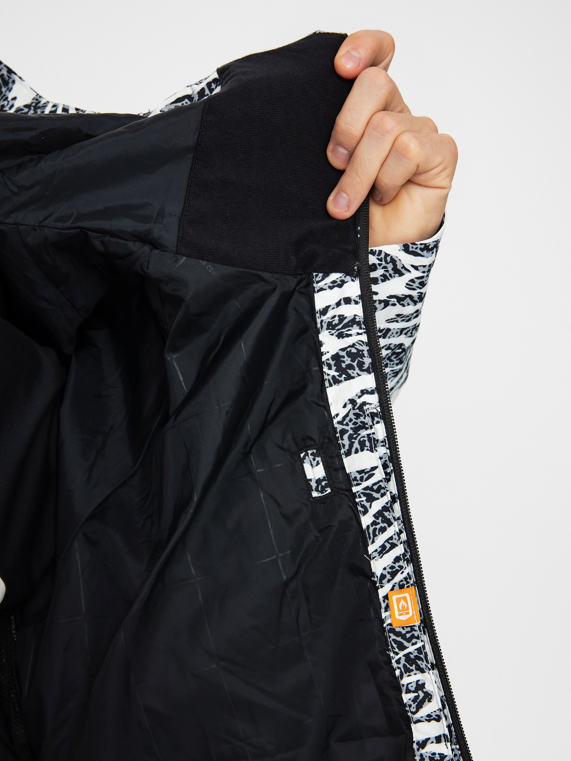 スノーボード BURTON Boom Jacket Jungle Hombre Camoo S Burton Snowboard jacket Lodgepole - white, black, camo, multicolor