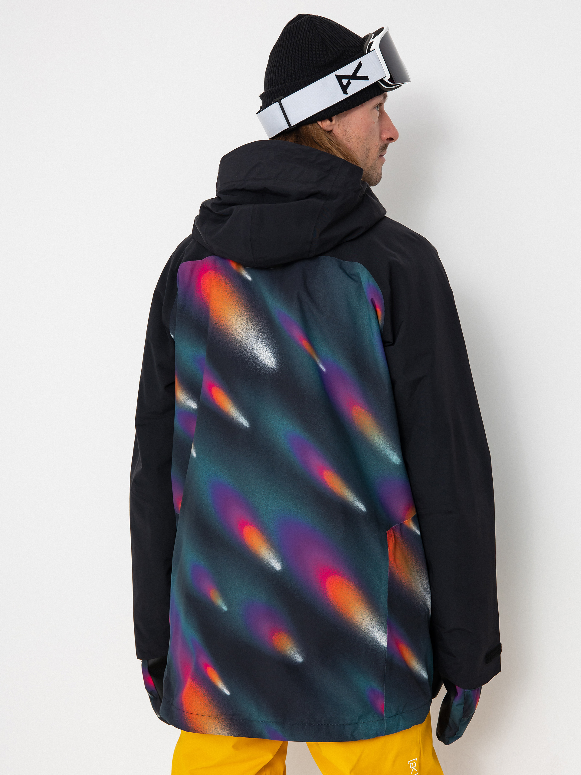 Mens Burton Snowboard jacket Covert 2.0 (true black/comets)