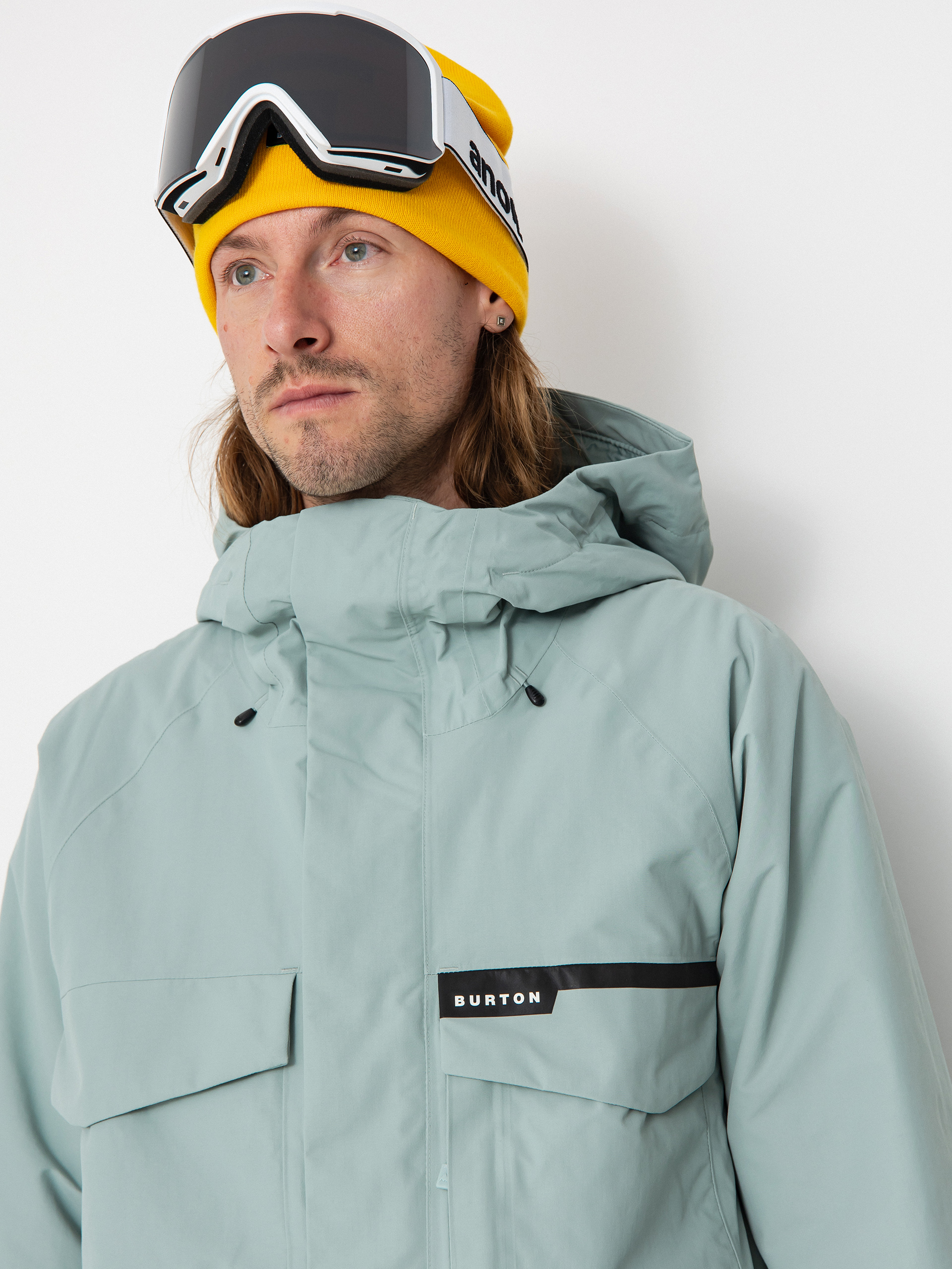 Mens Burton Snowboard jacket Covert 2.0 (petrol green)