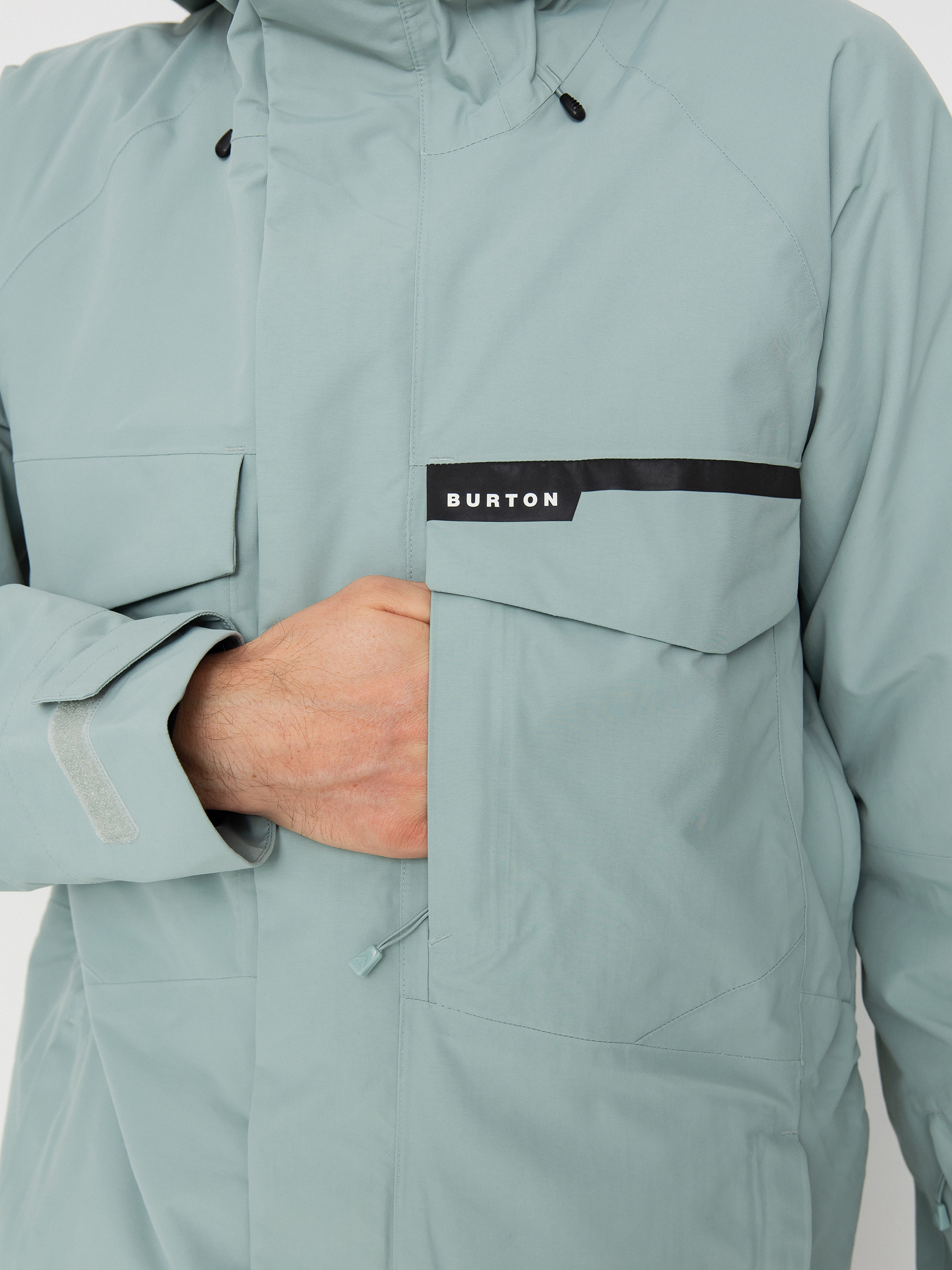 Mens Burton Snowboard jacket Covert 2.0 (petrol green)