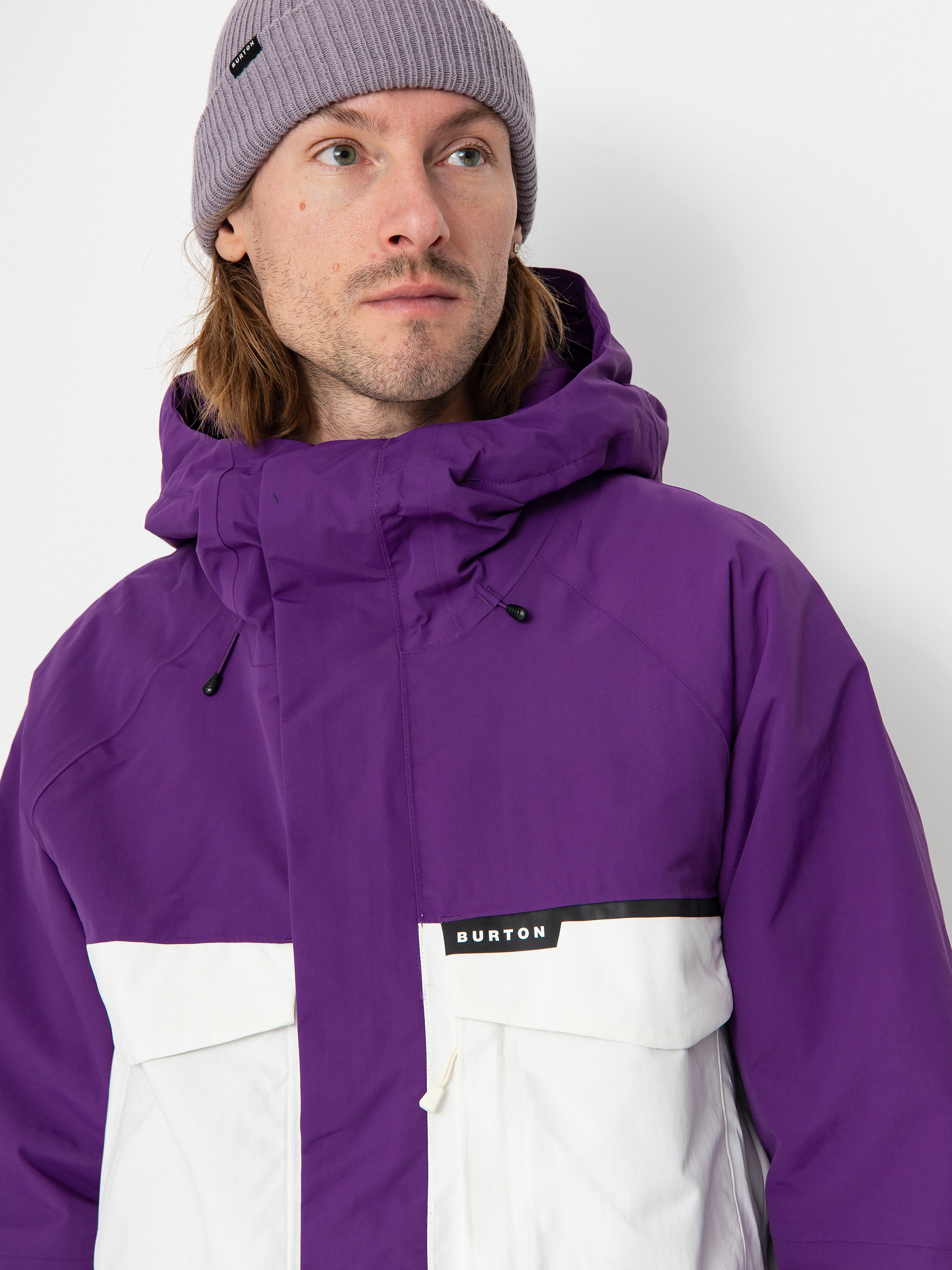 Herren Burton Snowboard Jacke Covert 2.0 (imperial purple/stout white)