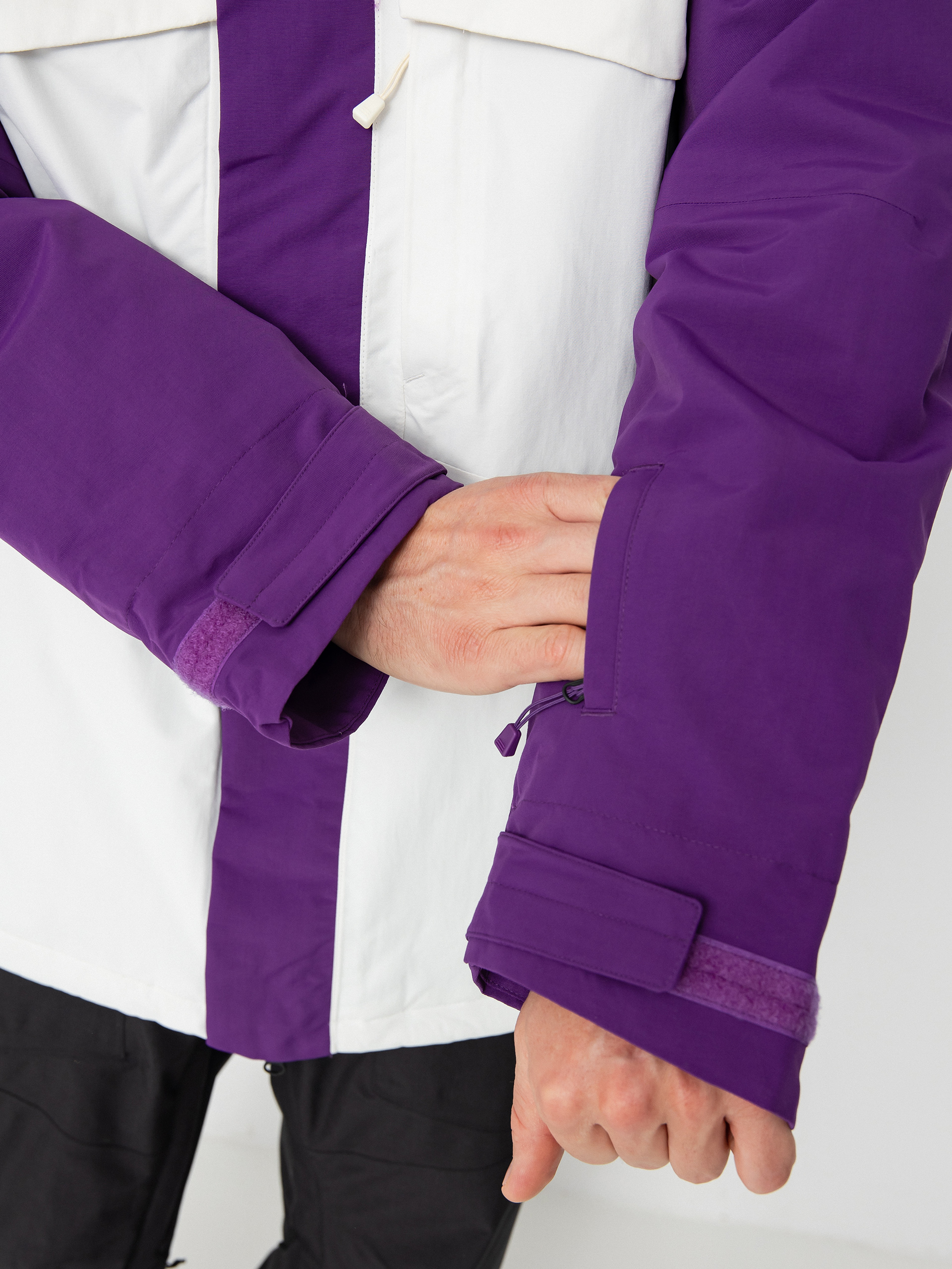 Mens Burton Snowboard jacket Covert 2.0 (imperial purple/stout white)