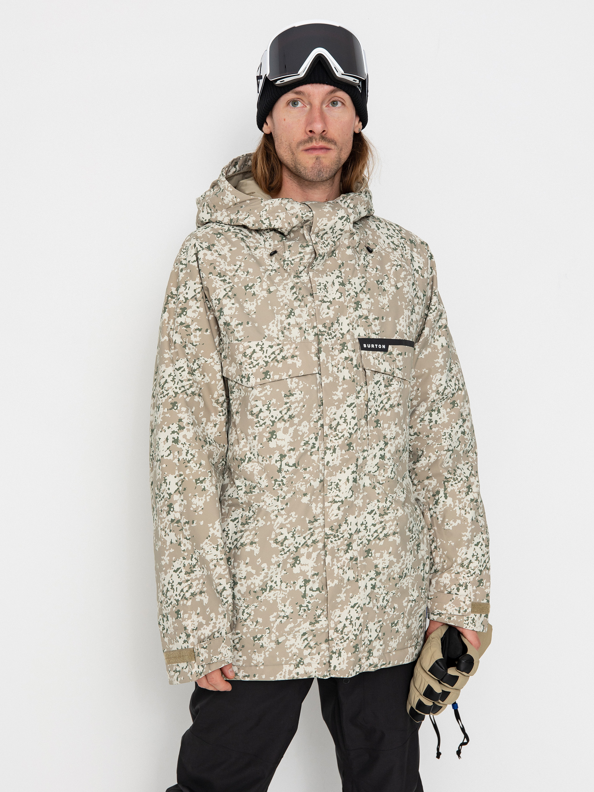 Mens Burton Snowboard jacket Covert 2.0 (snowfall camo)