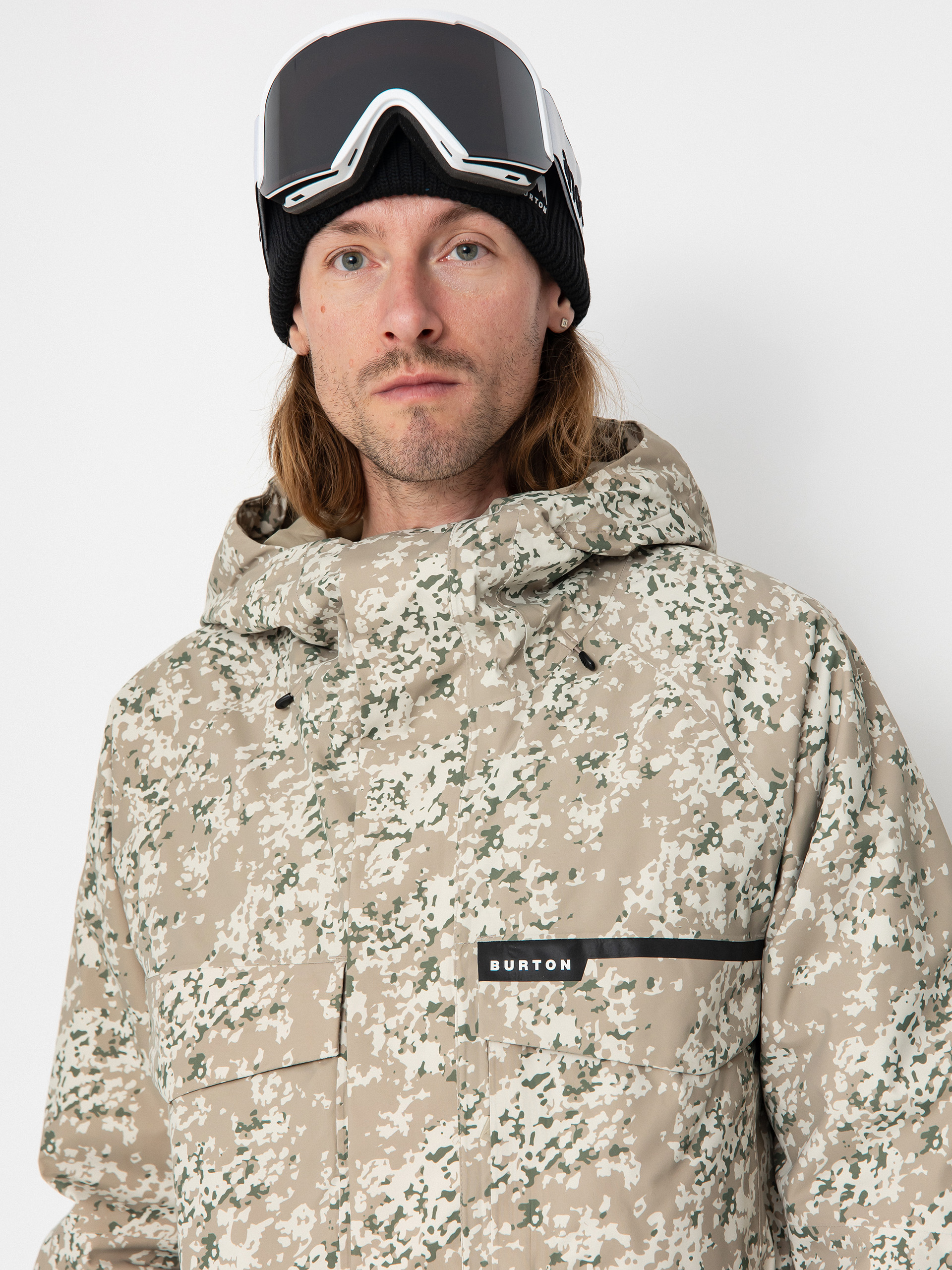 Mens Burton Snowboard jacket Covert 2.0 (snowfall camo)