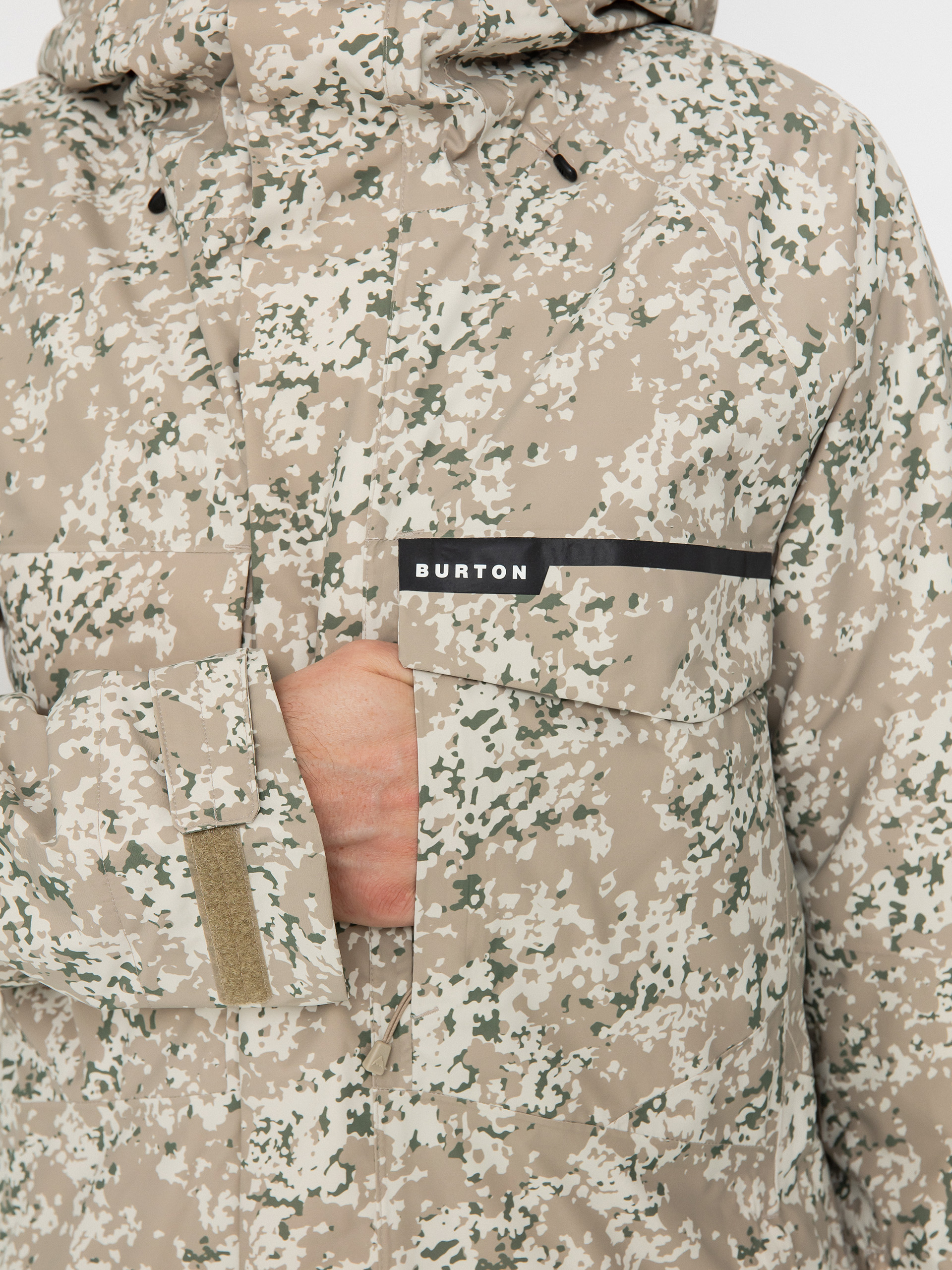 Mens Burton Snowboard jacket Covert 2.0 (snowfall camo)