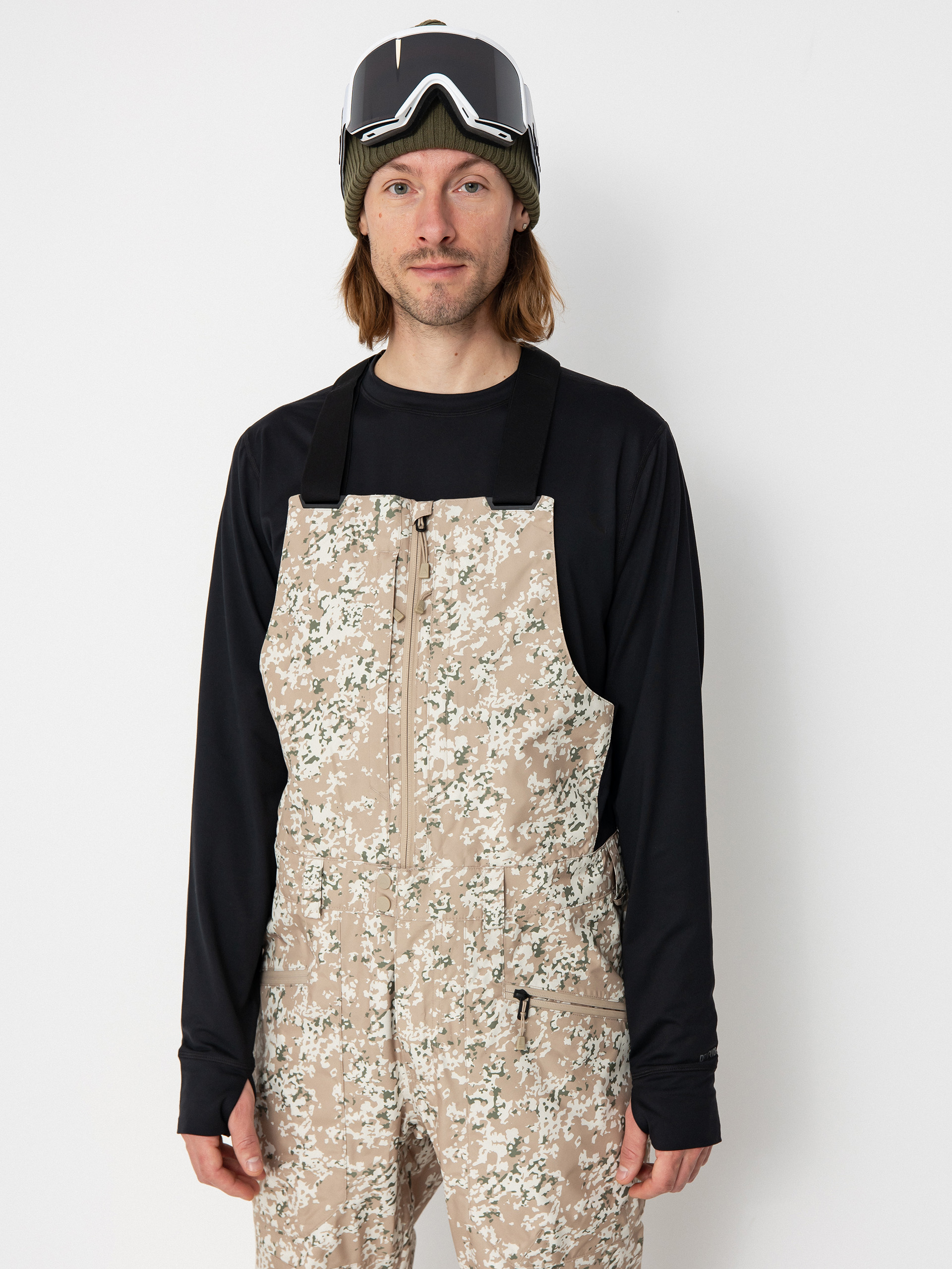 Mens Burton Snowboard pants Reserve Gore Tex Bib (snowfall camo)