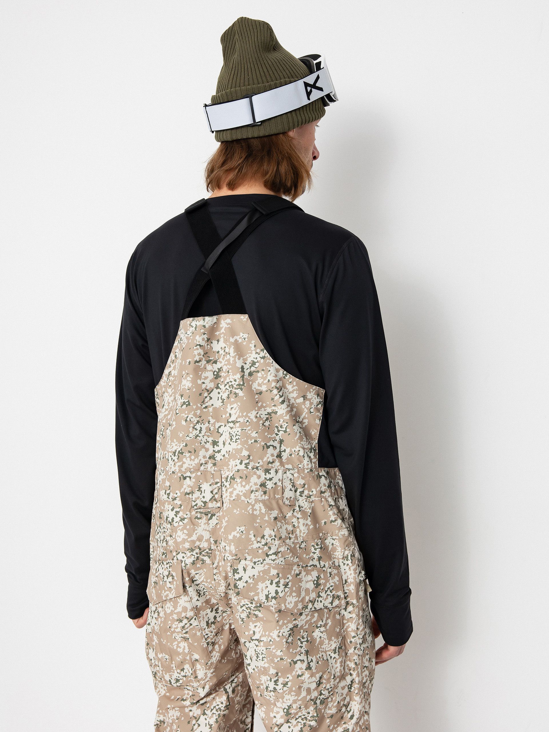 Mens Burton Snowboard pants Reserve Gore Tex Bib (snowfall camo)