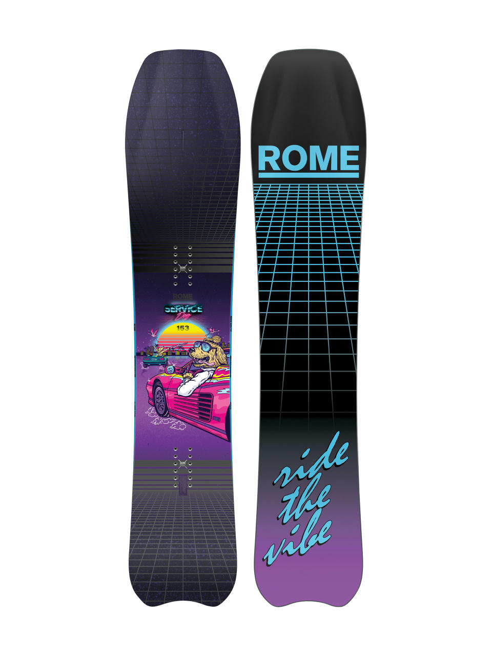 Rome Snowboard Service Dog