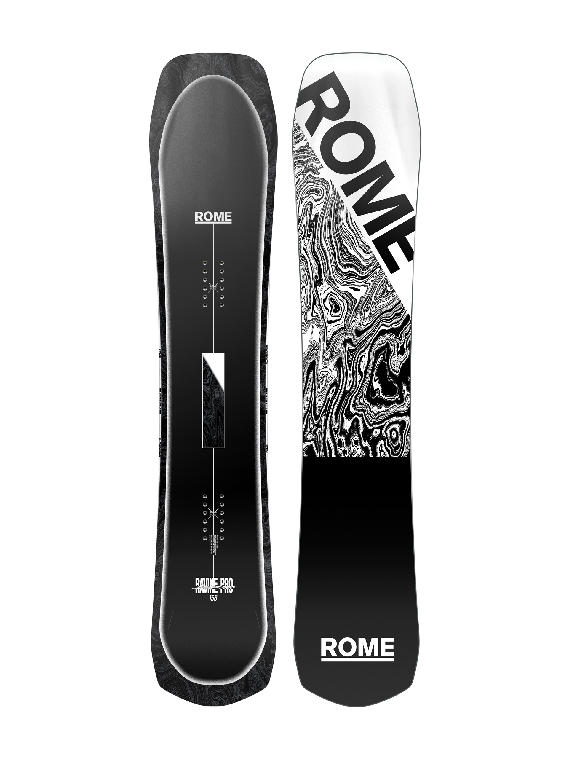 ROME かもしだし スノーボード STALE CREWZER 158