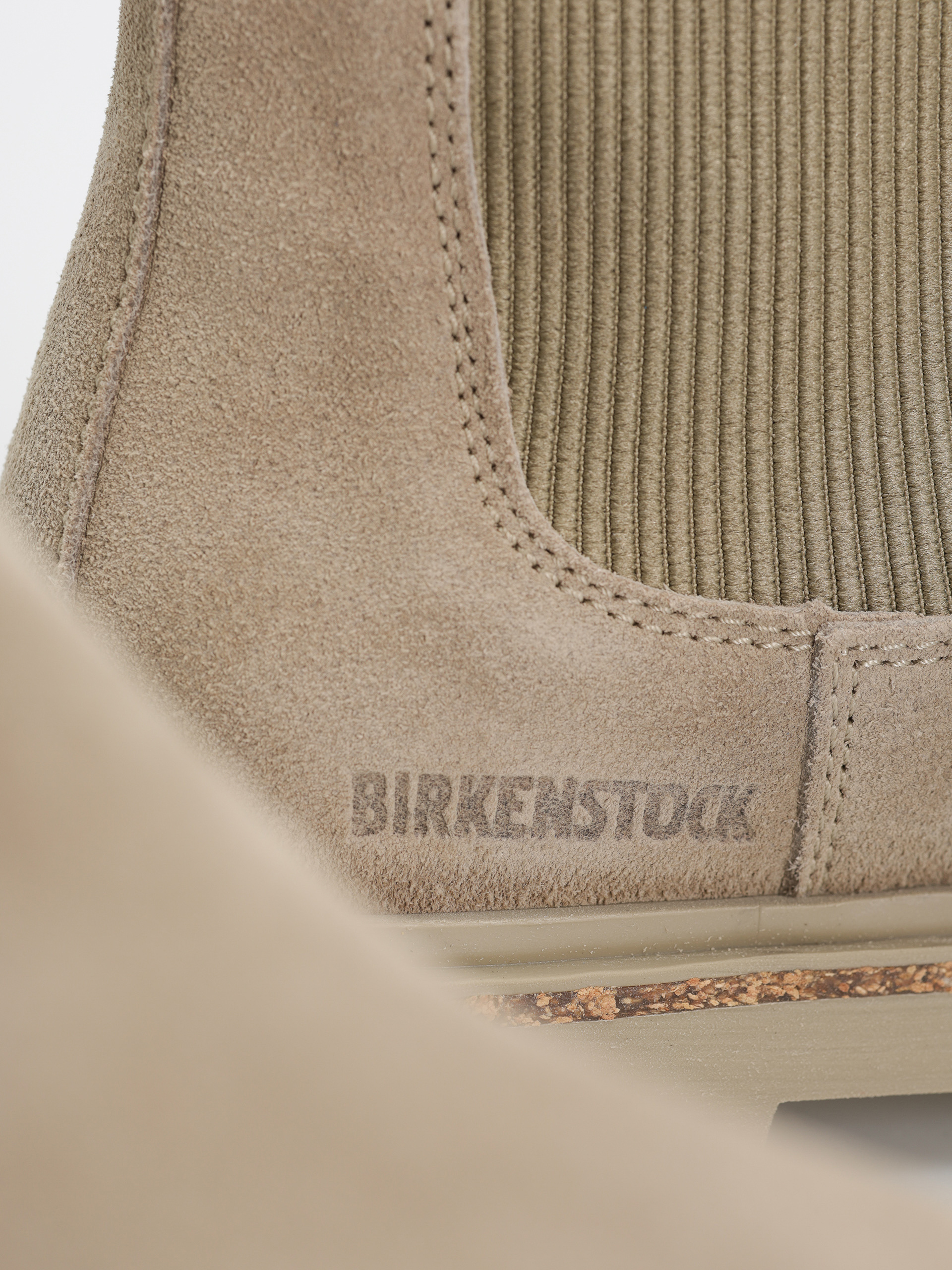 Birkenstock Highwood Slip On Women Suede Leather Narrow Wmn Shoes (taupe)