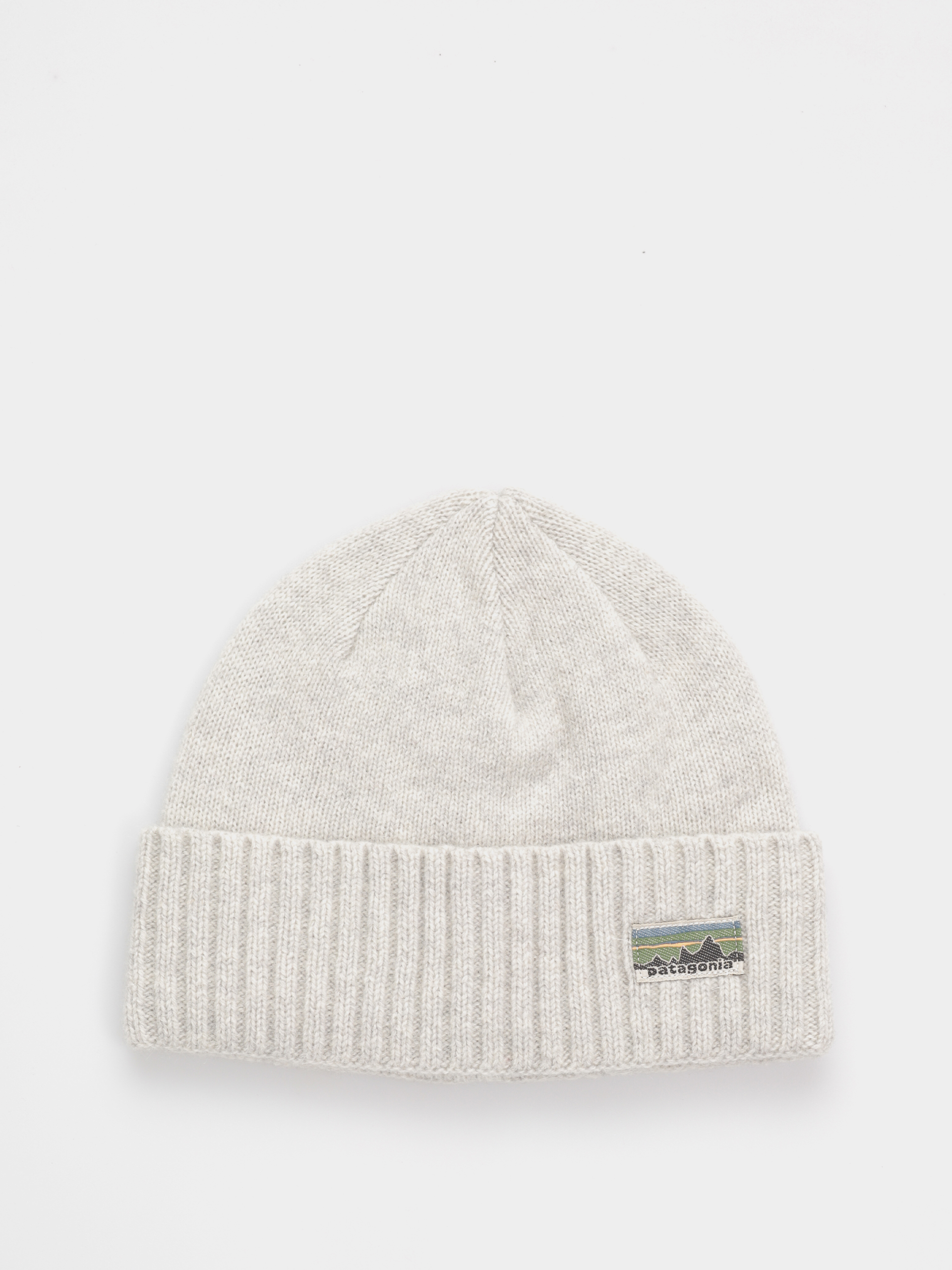 Patagonia Brodeo Beanie (og legacy label crisp grey)