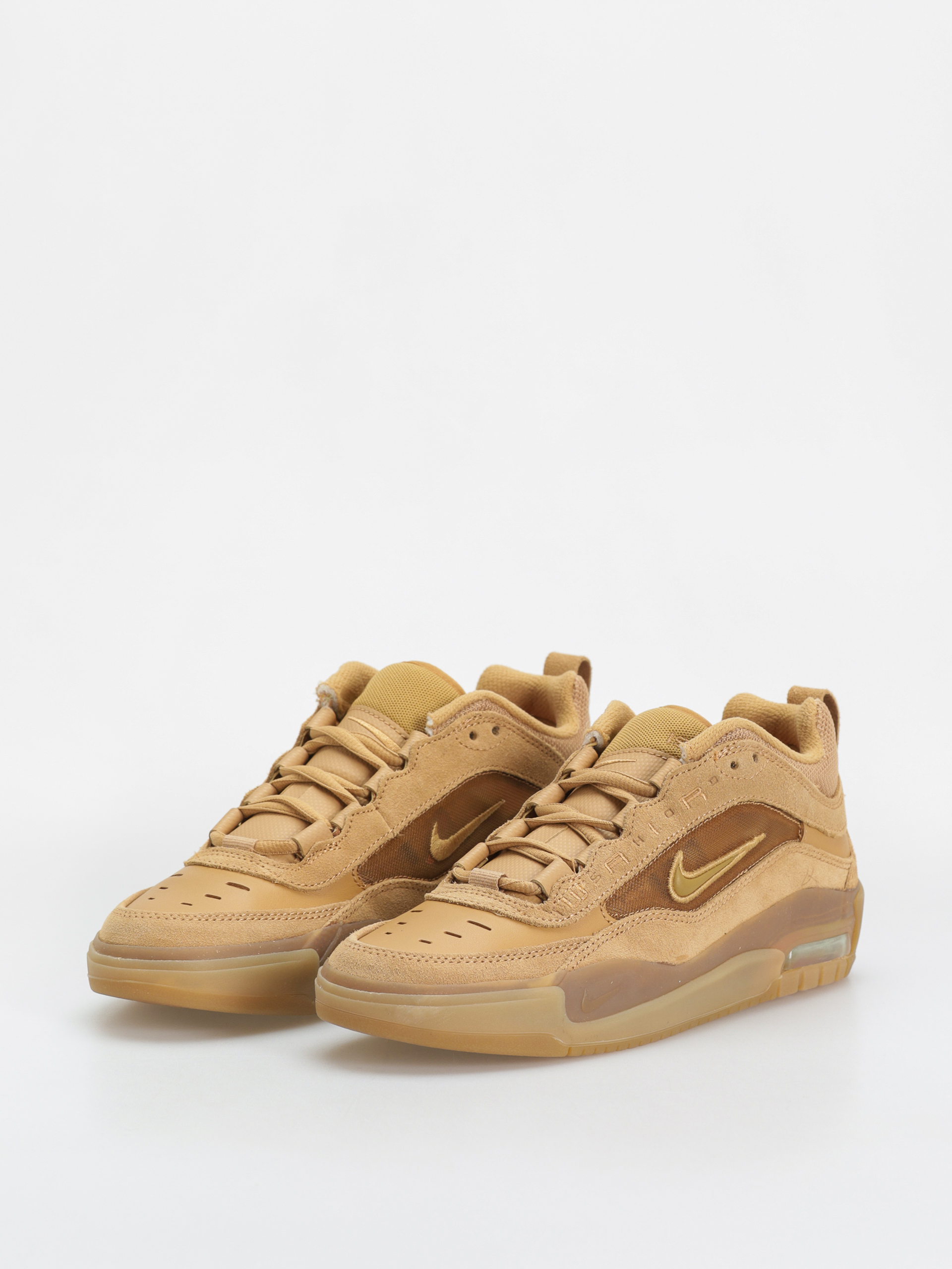 Nike SB Air Max Ishod Shoes (flax/wheat flax safety orange)