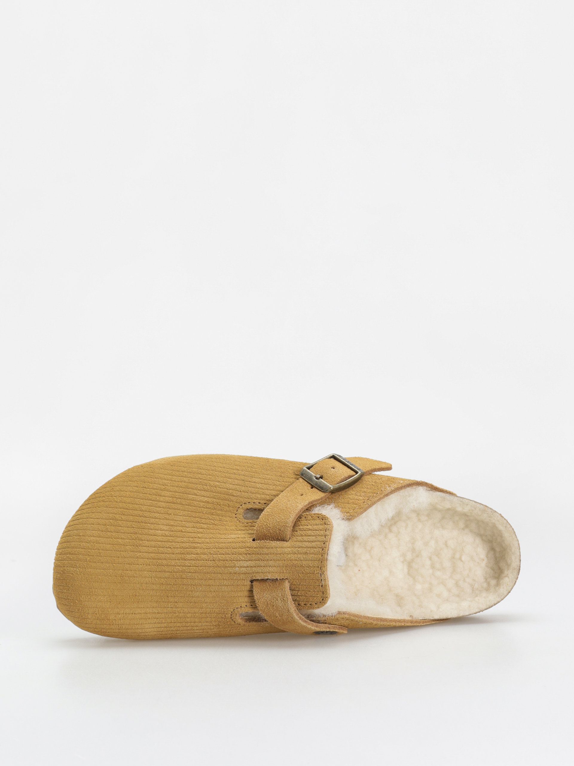 Birkenstock Boston VL Fell Suede Leather Fur Narrow Wmn Flip Birkenstock Boston VL Fell Suede Leather Fur Narrow Wmn Flip